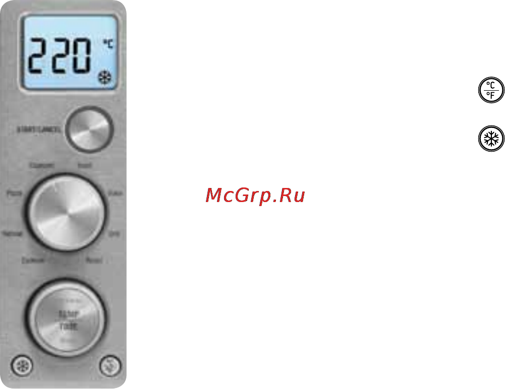 Bork W550 [16/44] Панель управления