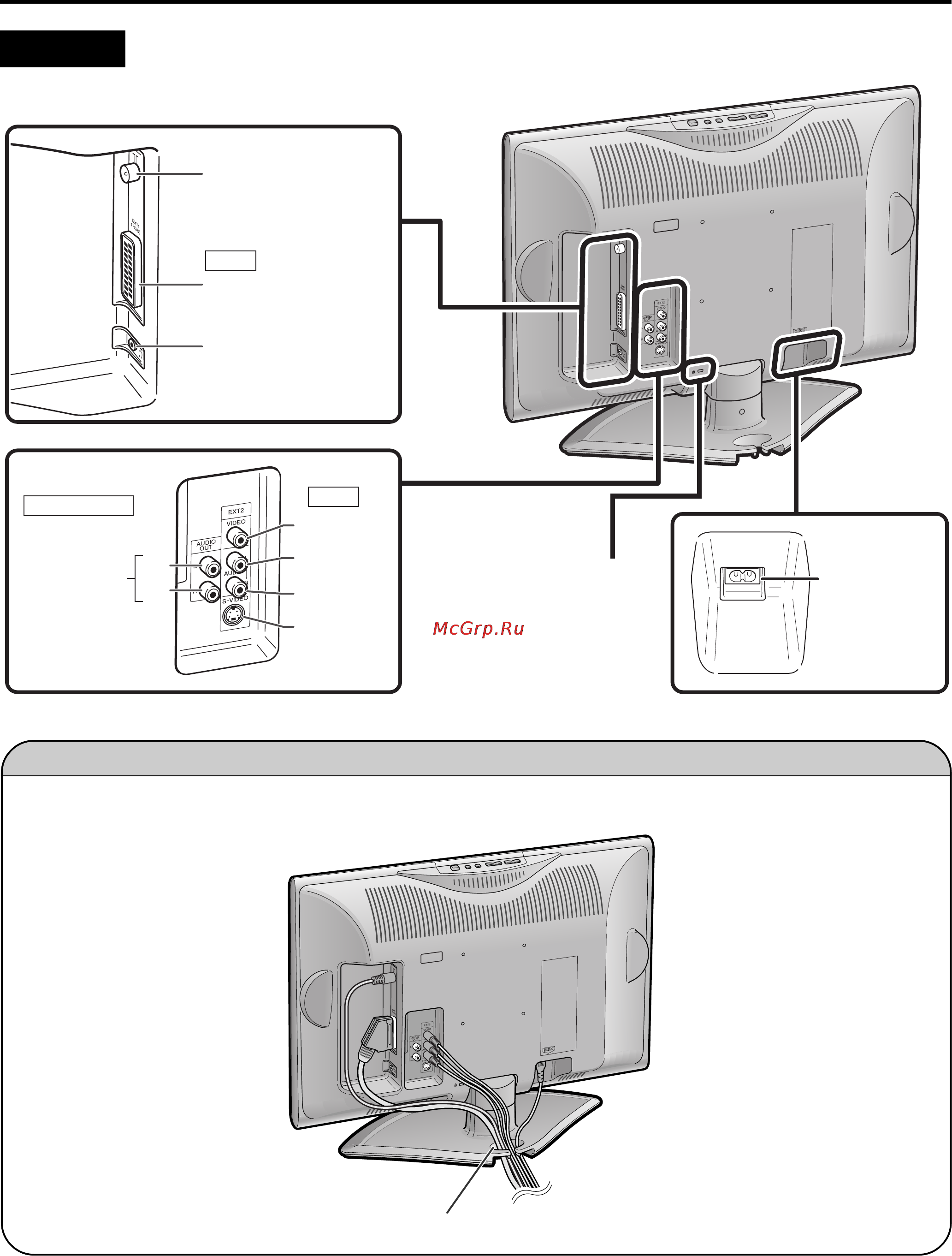 Sharp LC-20SH2E [10/36] Разъемы