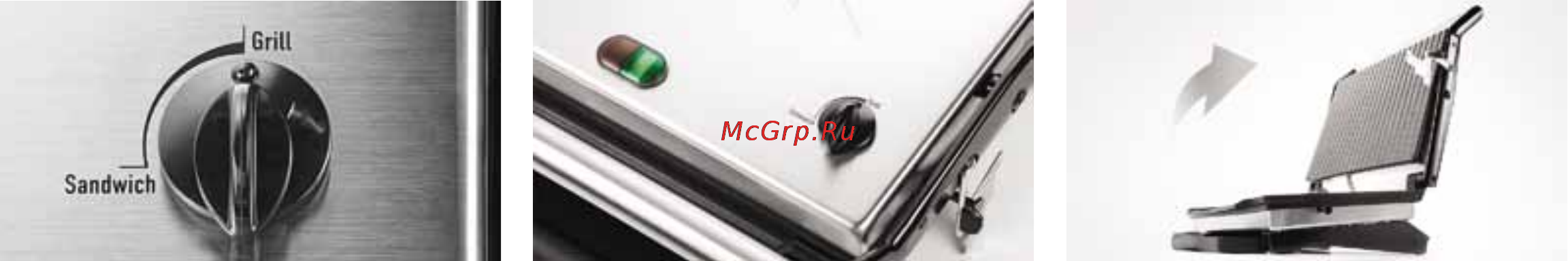 Bork G500 [30/60] Использование в режиме grill sandwich