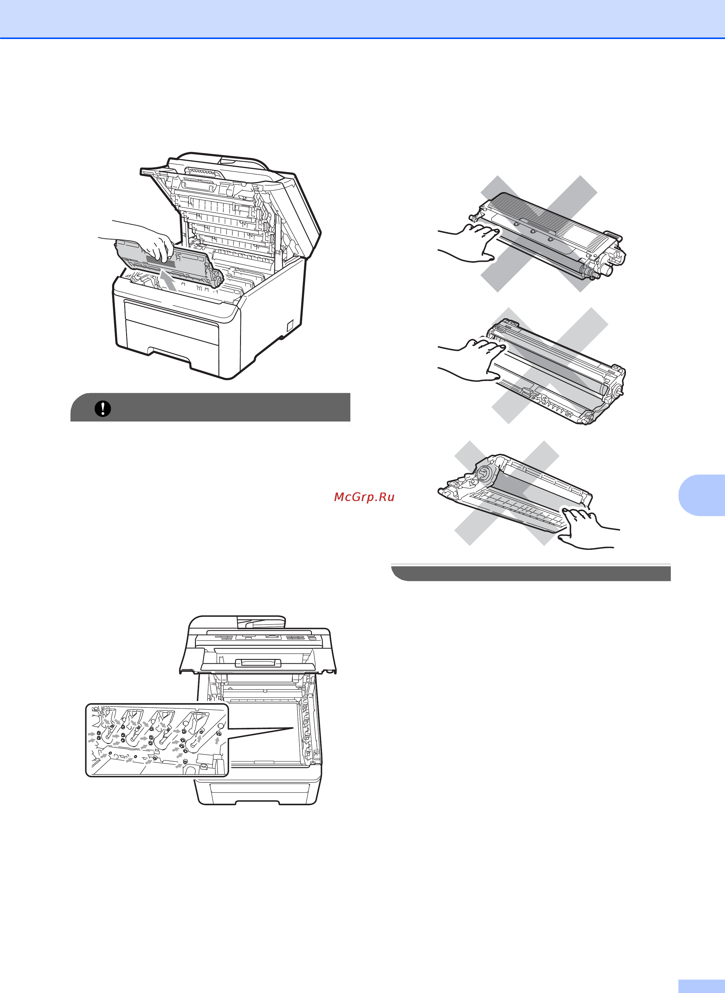 Brother DCP-9010CN [101/139] Важная информация