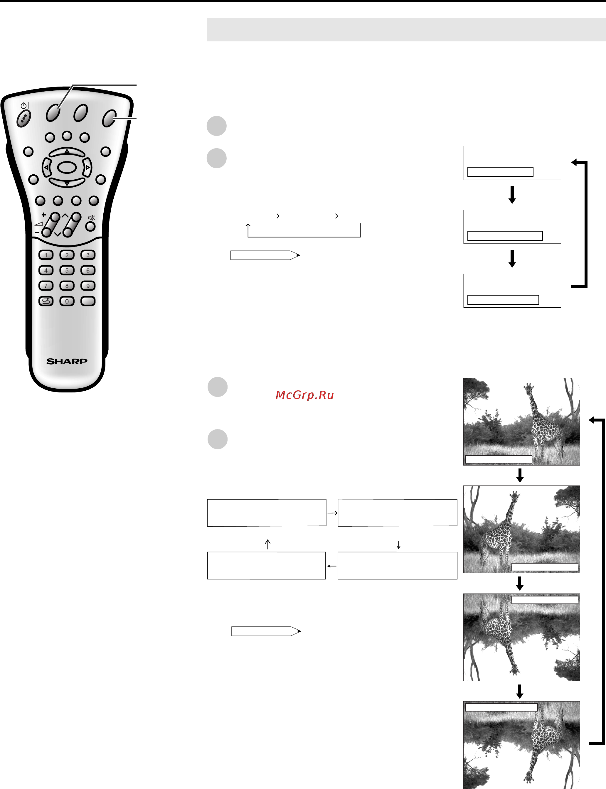Sharp LC-15B4E [24/47] Полезные функции продолжение