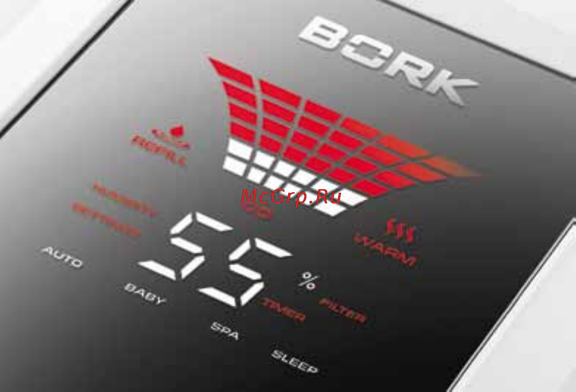 Bork H501 [12/32] Четыре режима работы