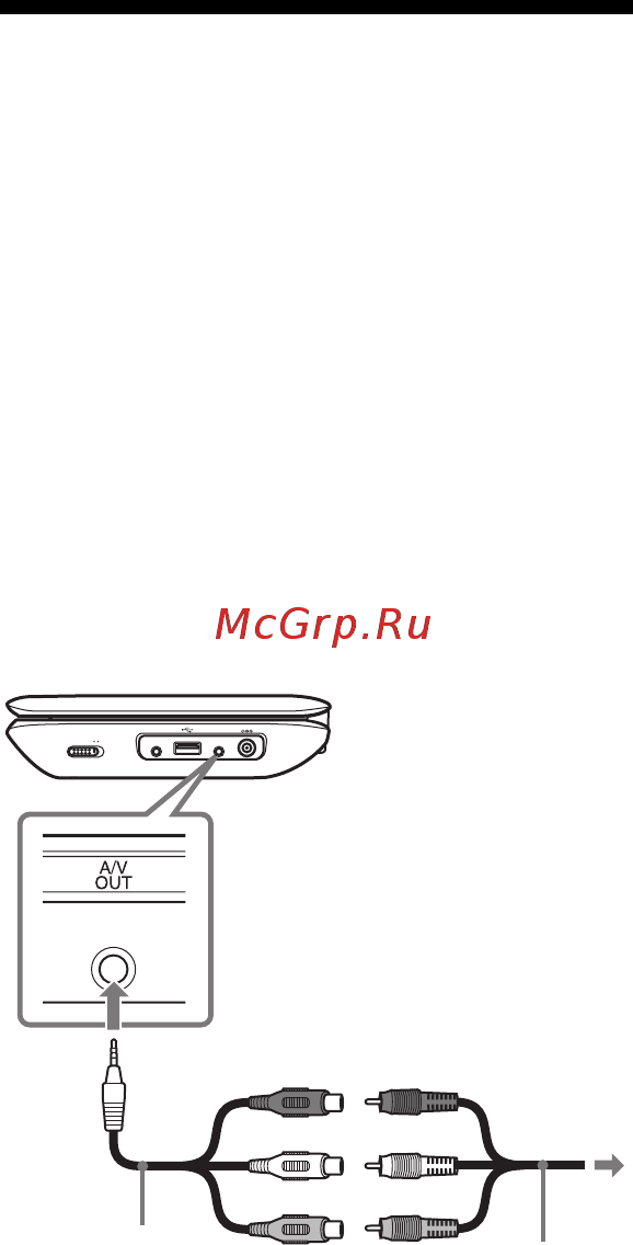 Sony DVP-FX980/B [36/56] Підключення до телевизора