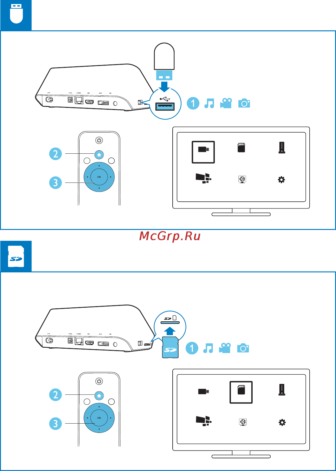 Philips HMP7001 Инструкция по эксплуатации онлайн [7/48] 25918