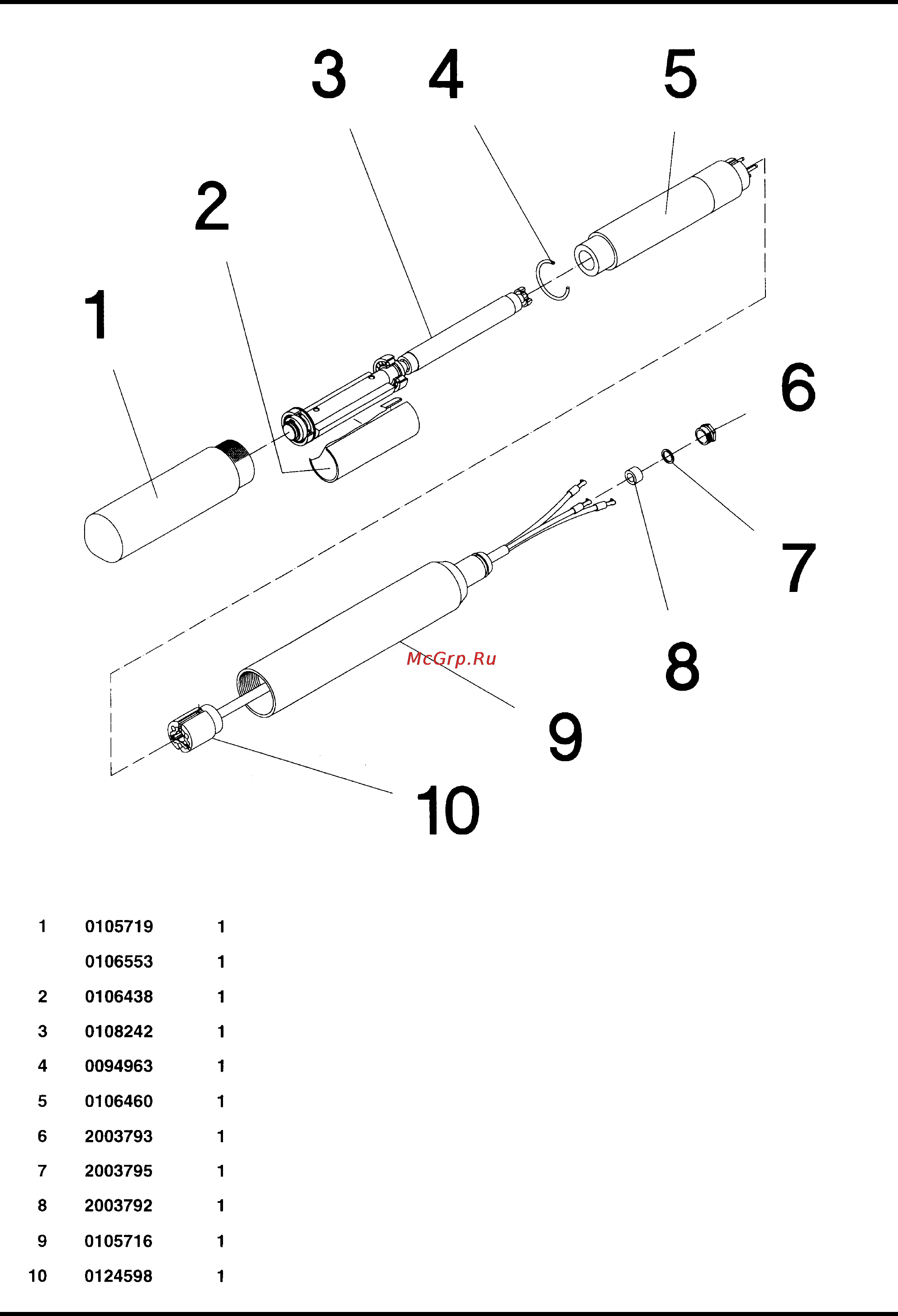 Wacker Neuson IRSEN 57 GV  8642 [18/26] Вибробулава iren 45 в комплекте