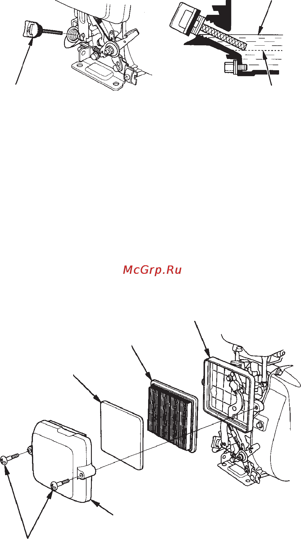 Diam VN-70/3.0H 630037 [8/32] Внимание никогда не запускайте двигатель без воздухоочистителя это приведет к быстрому изнашиванию мотора
