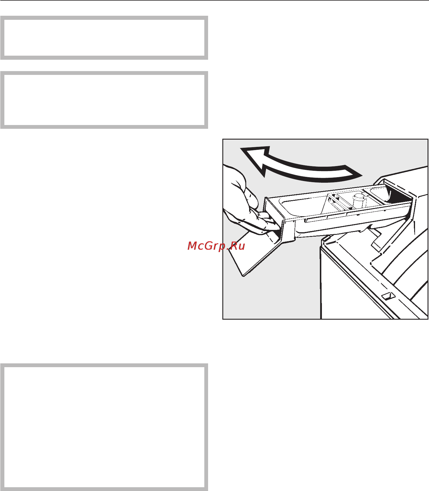 Miele W 614 WH [33/64] Очистка барабана