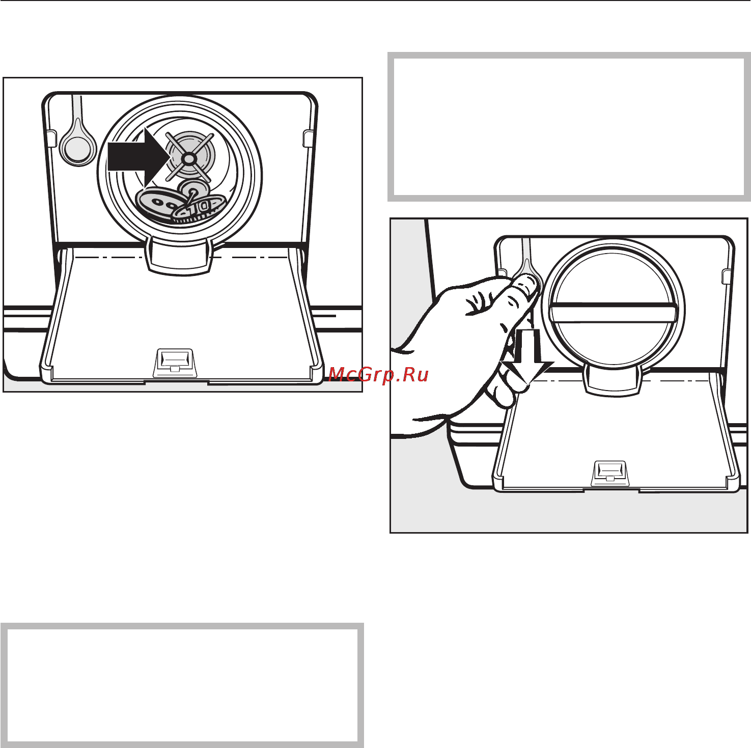 Miele W 614 WH [43/64] Помощь при неисправностях