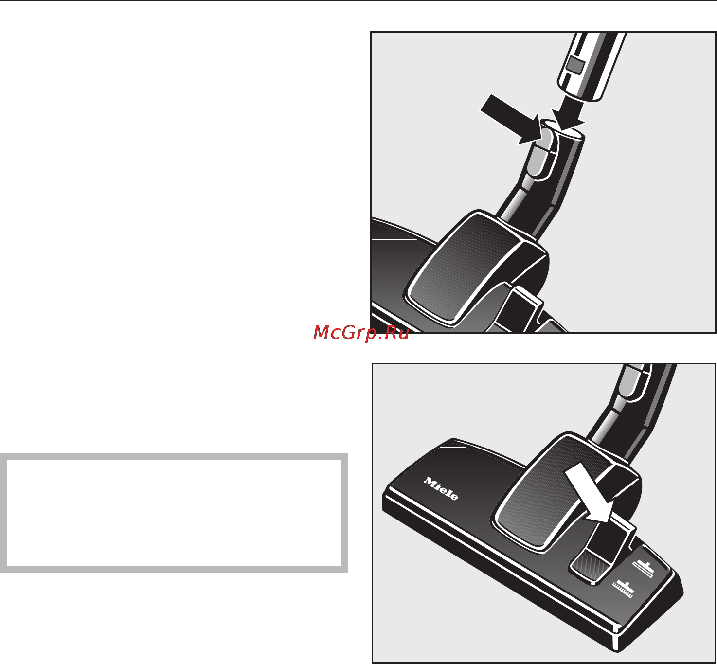 Miele S 4212 Graphite [12/44] Перед эксплуатацией