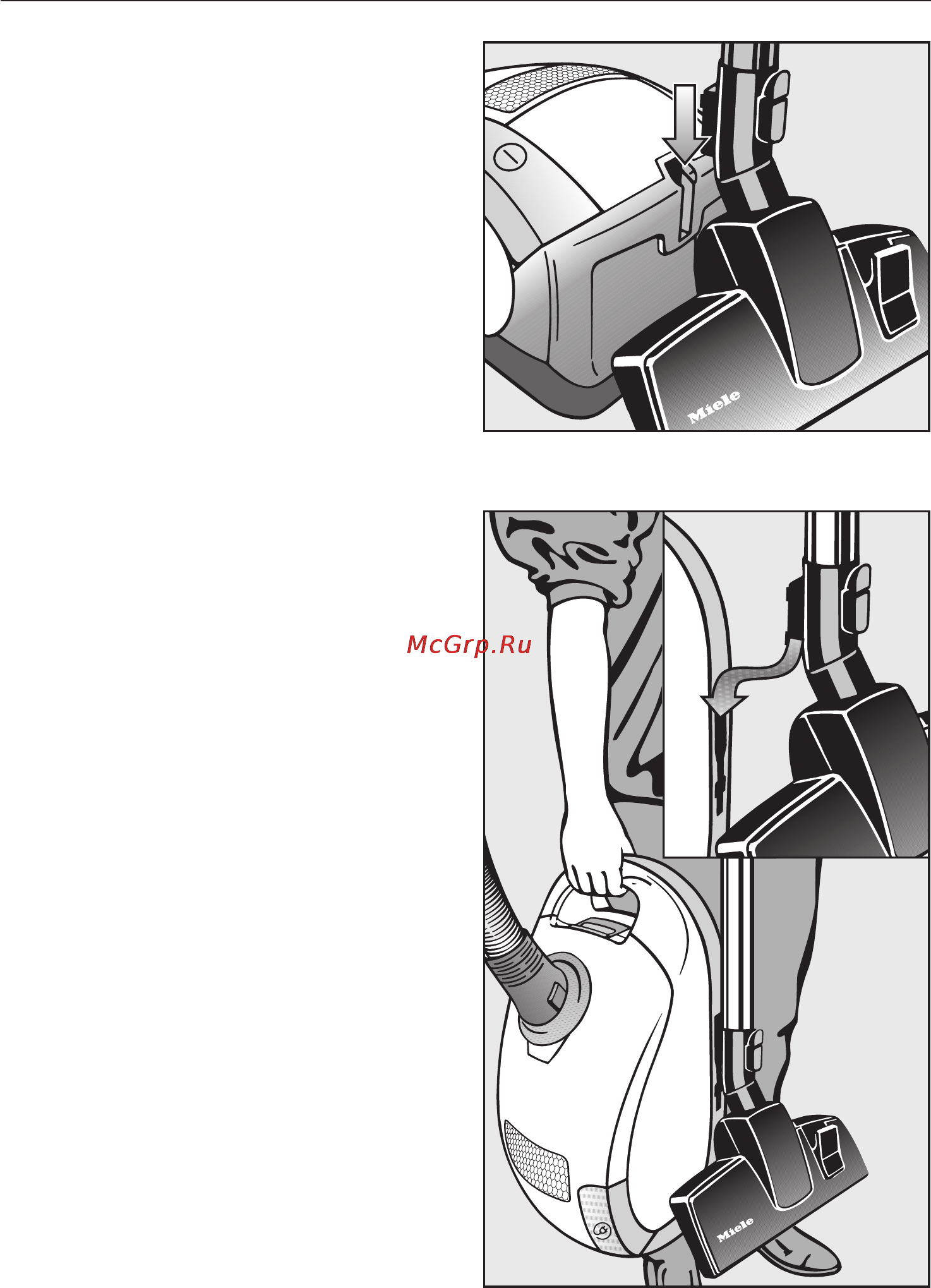 Miele S 4212 Graphite [20/44] Âðåìåííàÿ îñòàíîâêà ïåðåìåùåíèå è õðàíåíèå 20