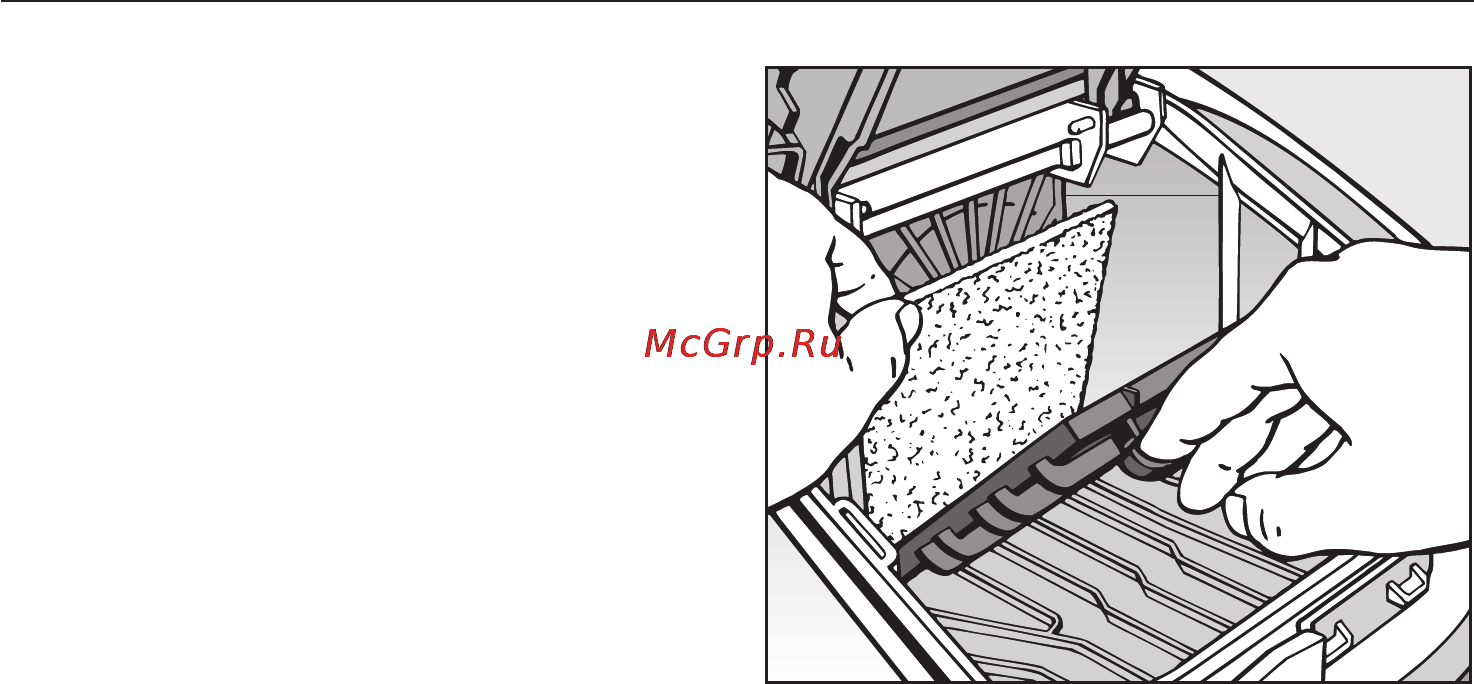 Miele S 4212 Graphite [28/44] Êîãäà çàìåíÿòü ôèëüòð äëÿ çàùèòû äâèãàòåëÿ 28