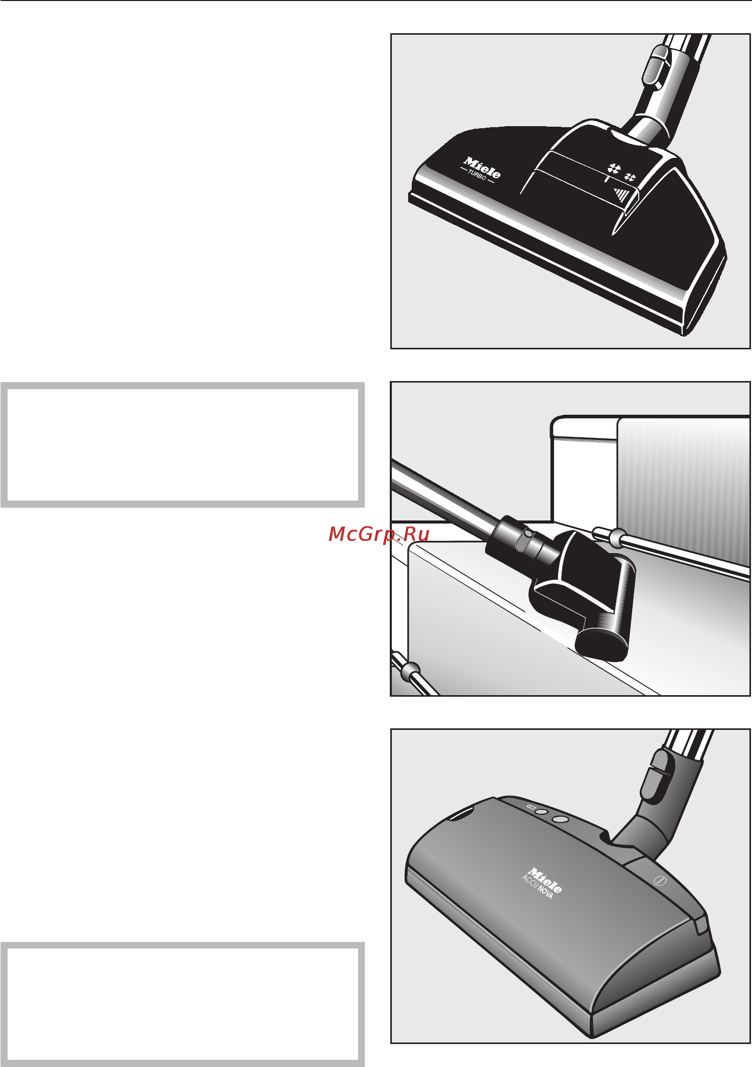 Miele S 4212 Graphite [34/44] Äîïîëíèòåëüíûå ïðèíàäëåæíîñòè 34