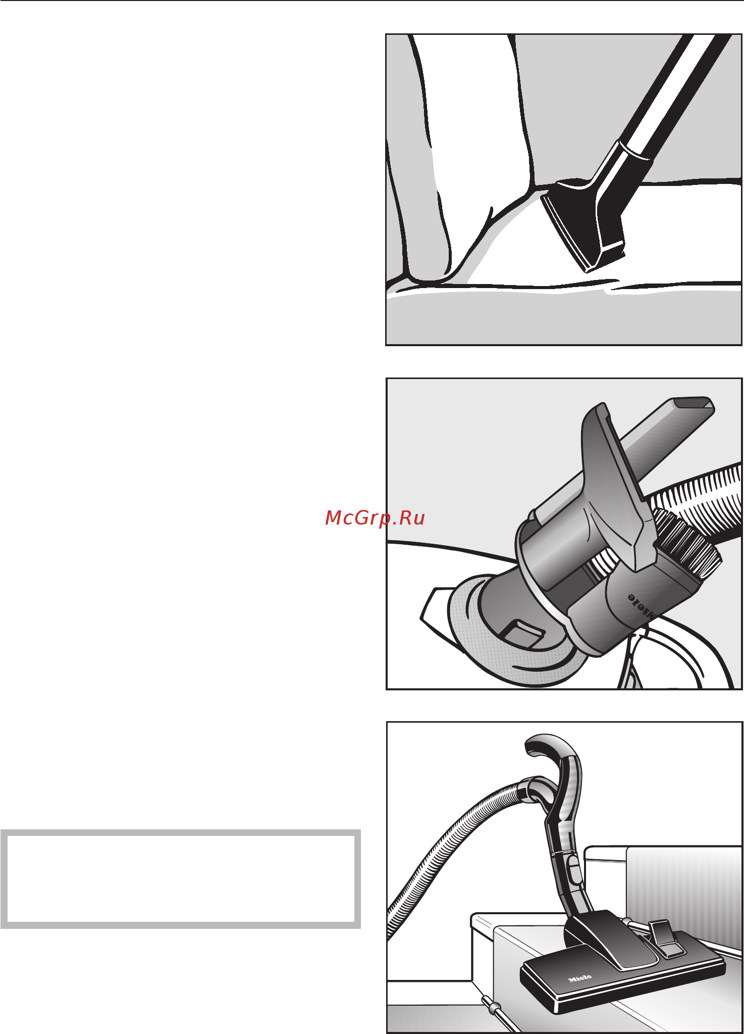 Miele S4562 Cat & Dog Red [14/44] Использование принадлежностей