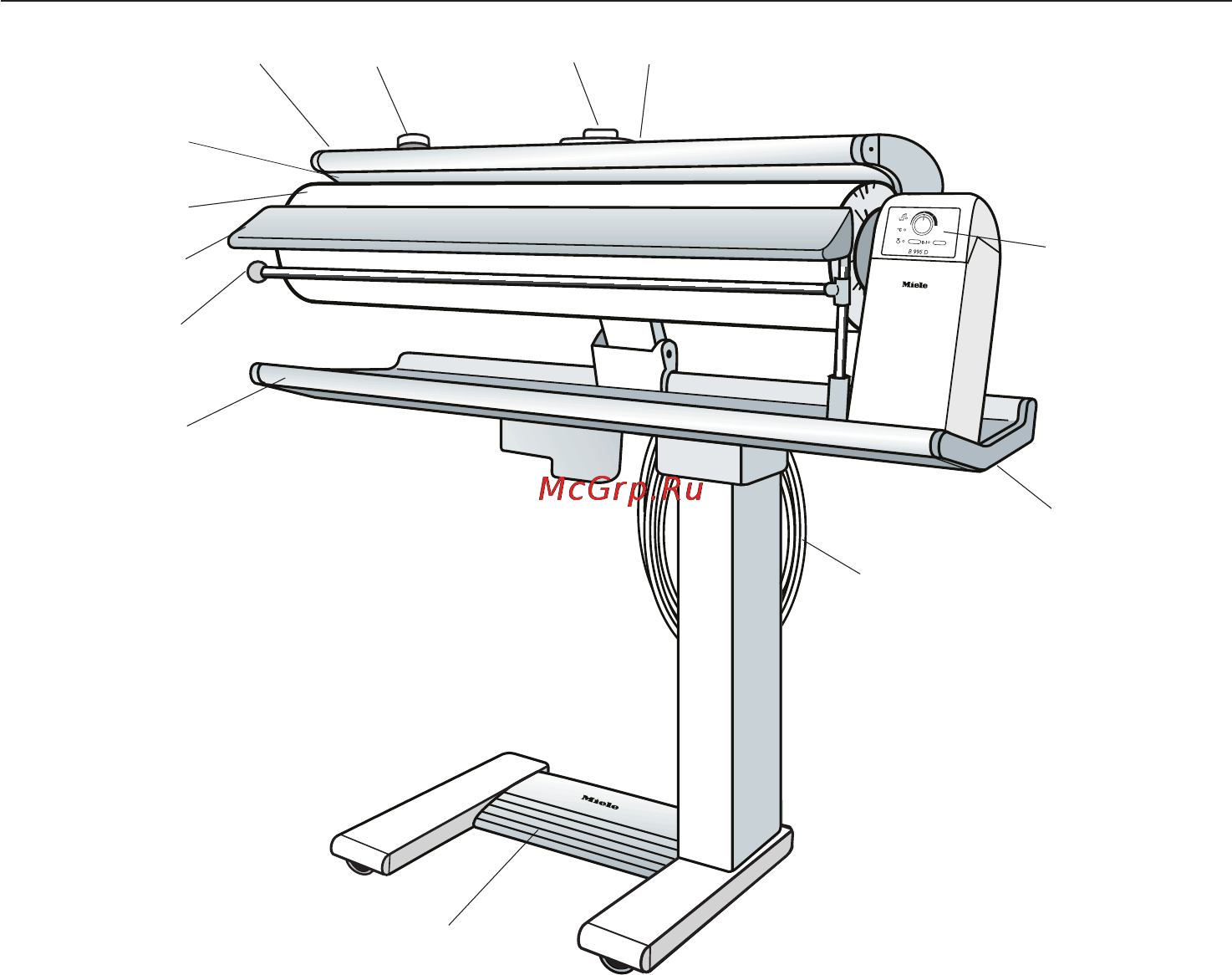 Miele B995 D [4/44] Описание устройства