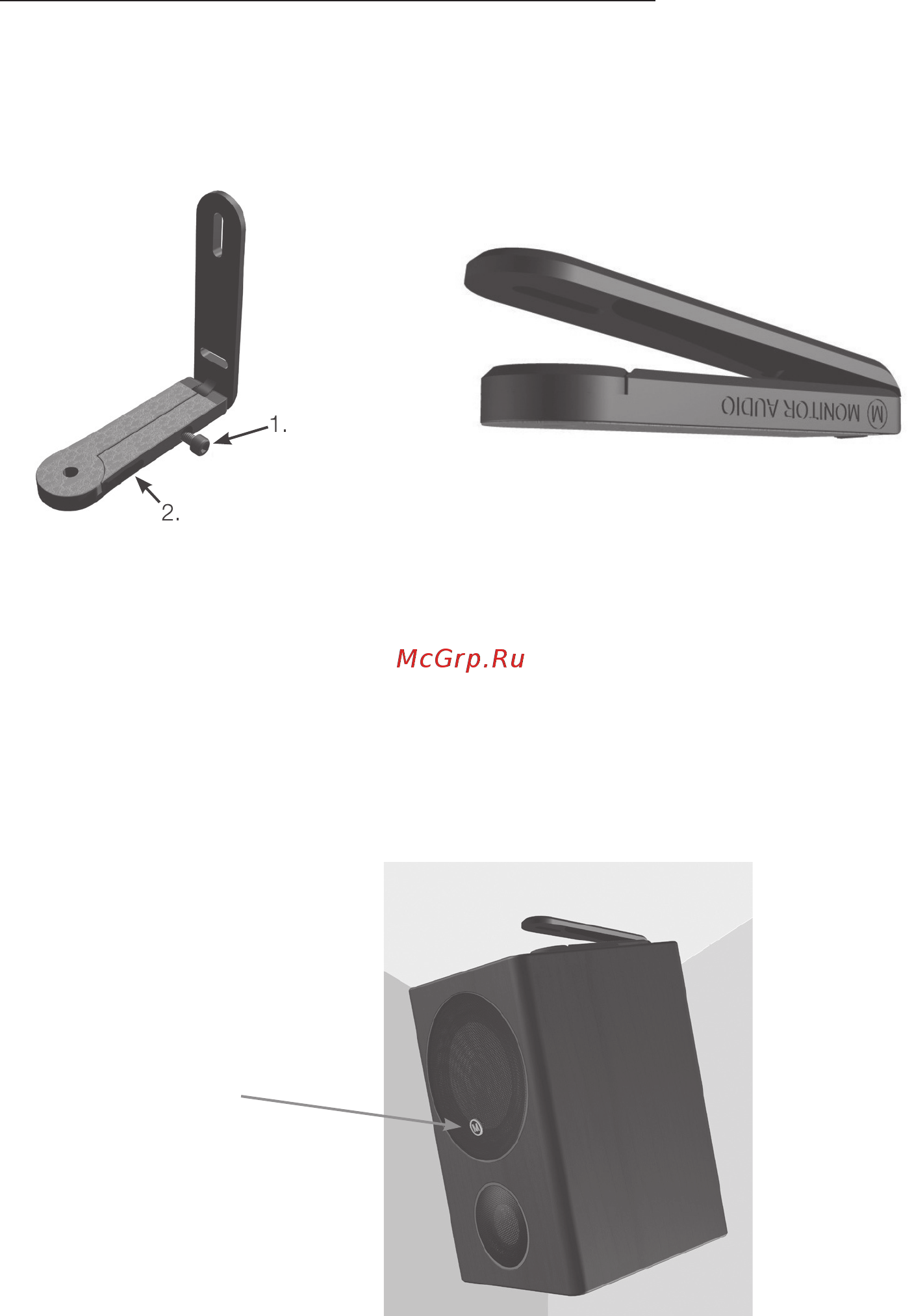 Monitor Audio Radius 180HD Silver [11/18] Крепление модели r45hd r90hd к потолку