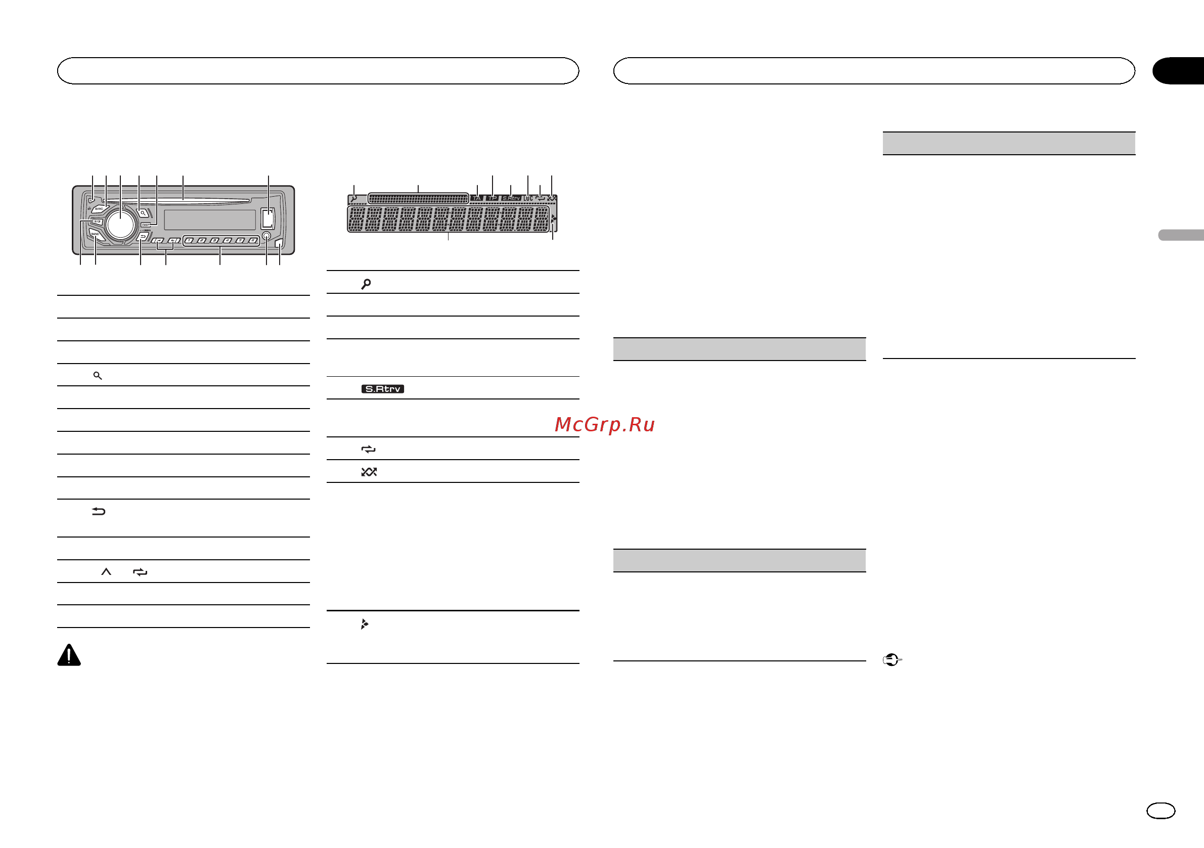 Pioneer DEH-1600UBA [15/100] Menu de configuration