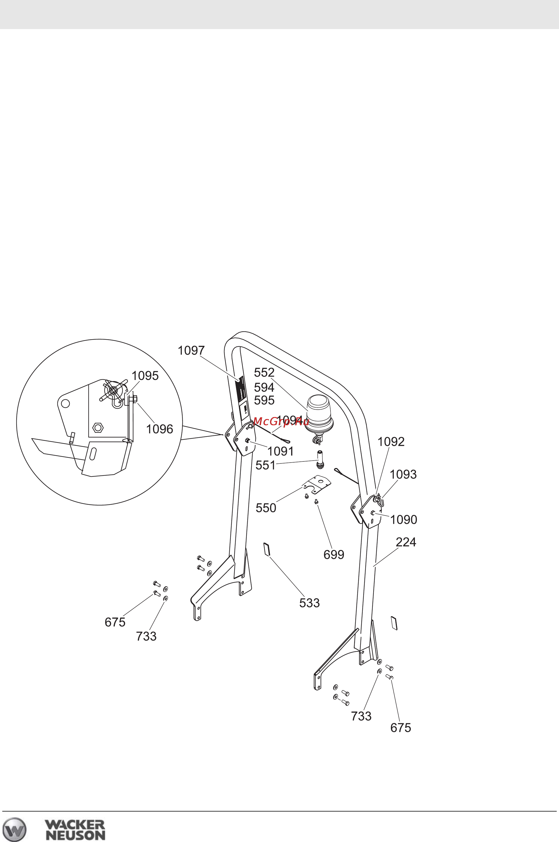 Wacker Neuson RD 16-100 0620402 [68/110] Çàïàñíûå äåòàëè äëø îáåñïå åíèø áåçîïàñíîñòè