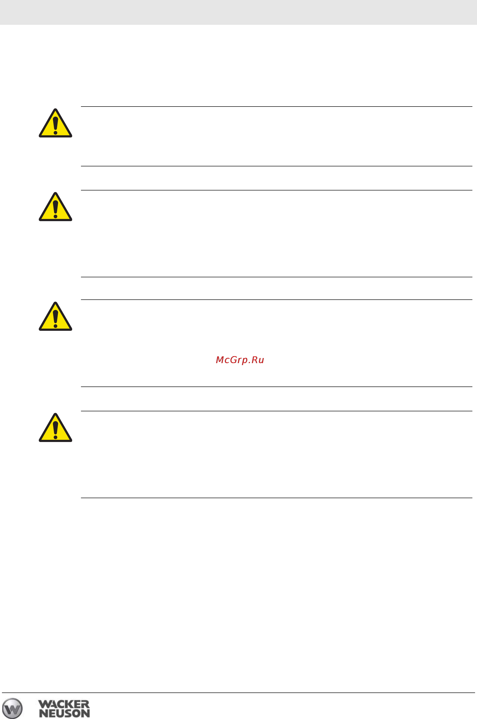 Wacker Neuson RD 16-100 0620402 [8/110] Информация по технике безопасности rd 16