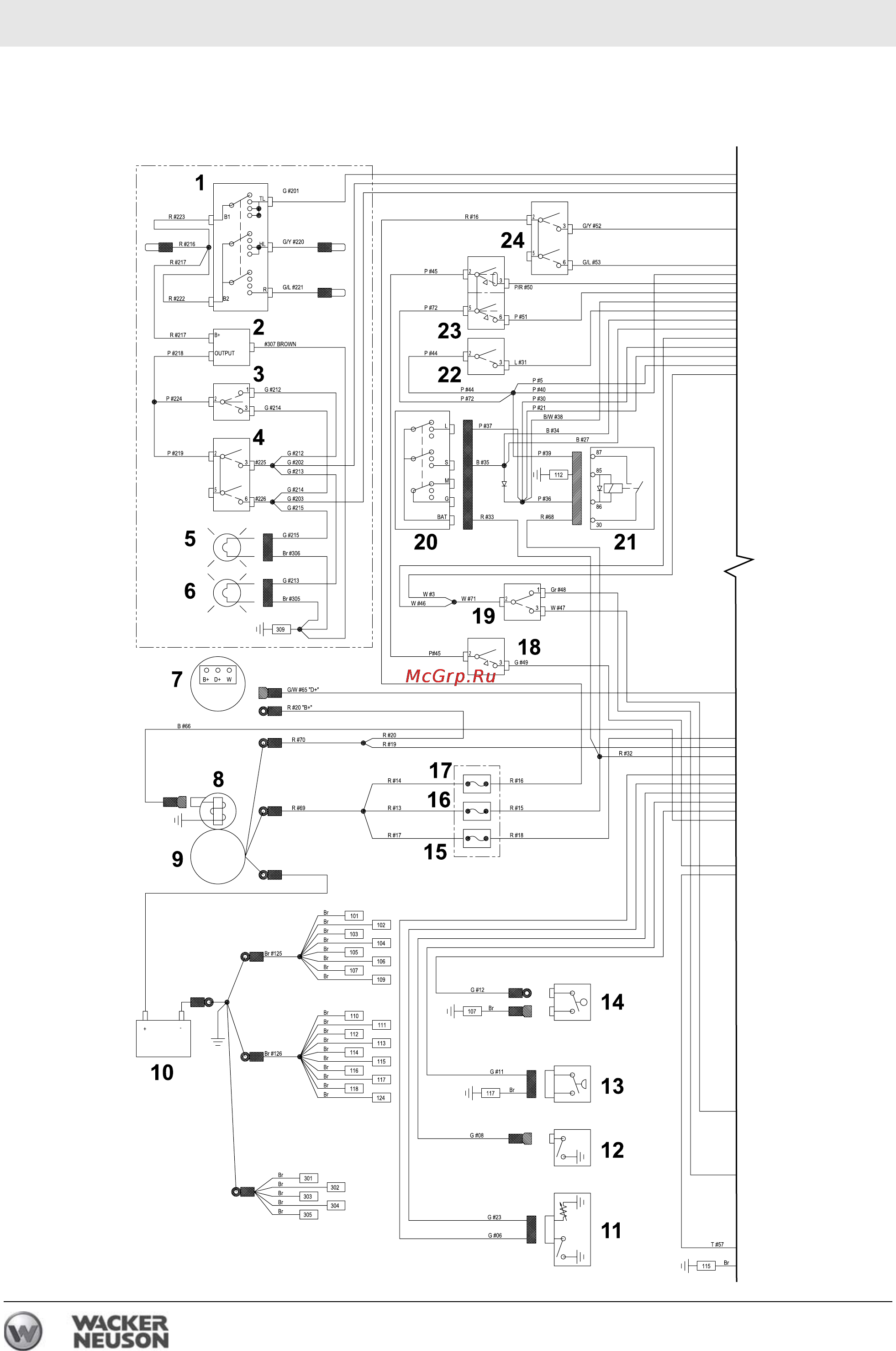 Wacker Neuson RD 16-100 0620402 [96/110] Åëåêò²è åñêàø ñõåìà rd 16