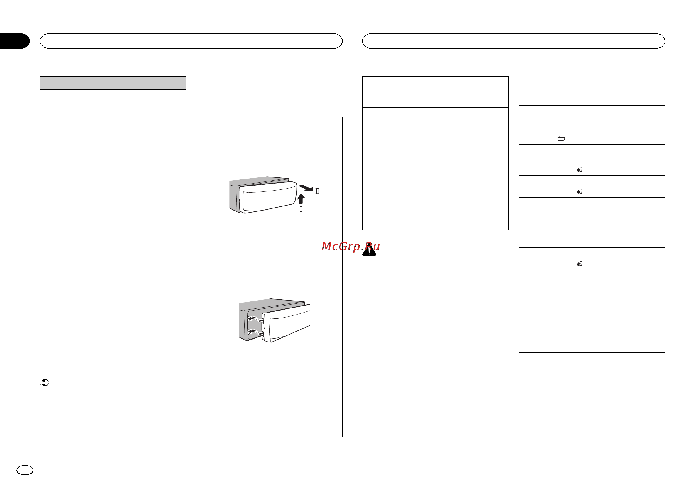 Pioneer MVH-150UI [46/156] Funzionamento dell unità