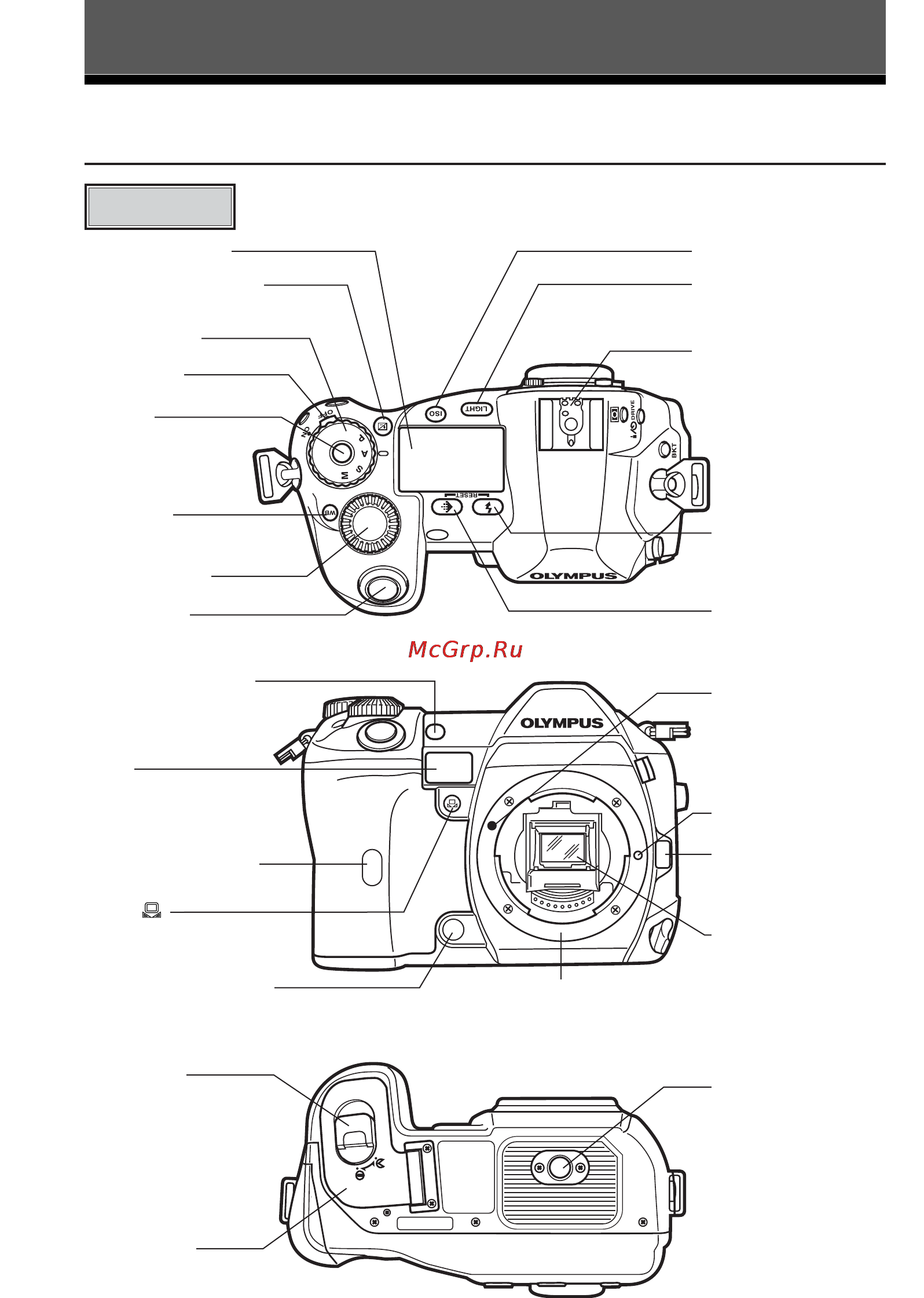 Olympus E-1 [4/48] Начало работы