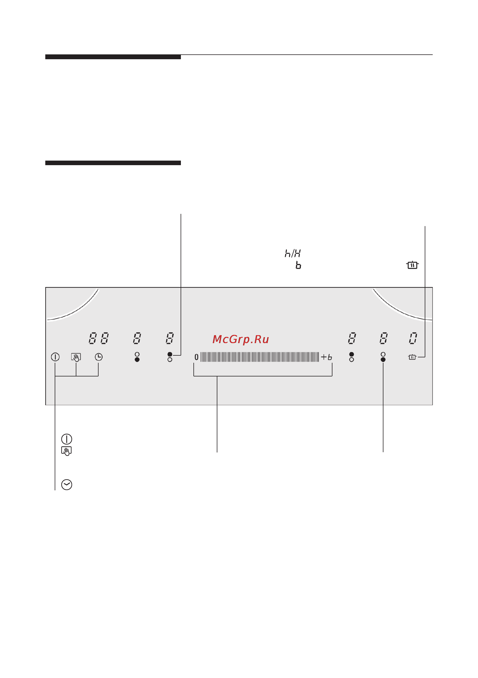 Siemens EH675MB11E [13/36] Панель управления