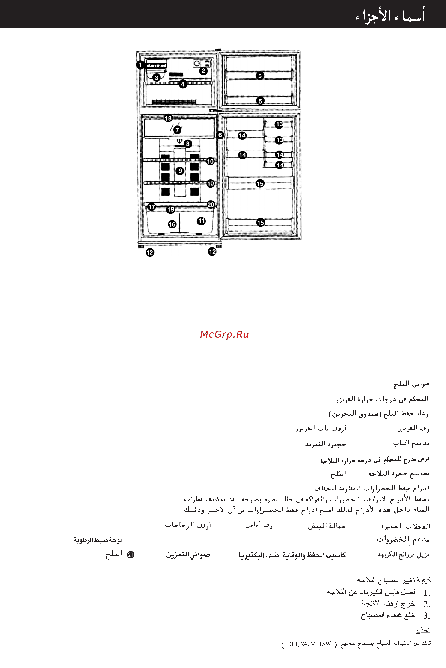 Panasonic NR-B643 [2/16] Parts identification