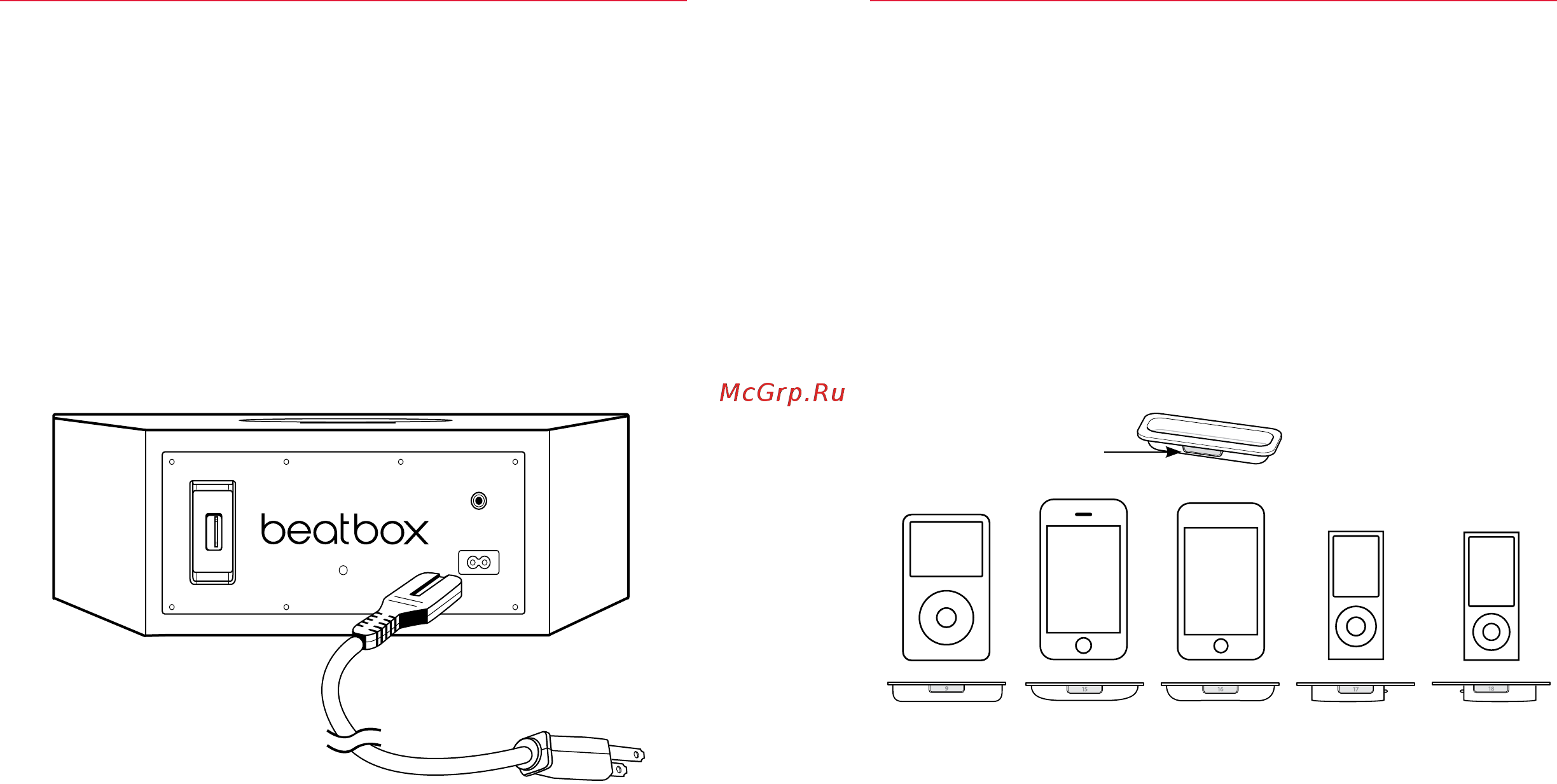 Monster Cable MSP BTS BXDKEU 132724 Bl [6/14] Подключение аудиоустройств