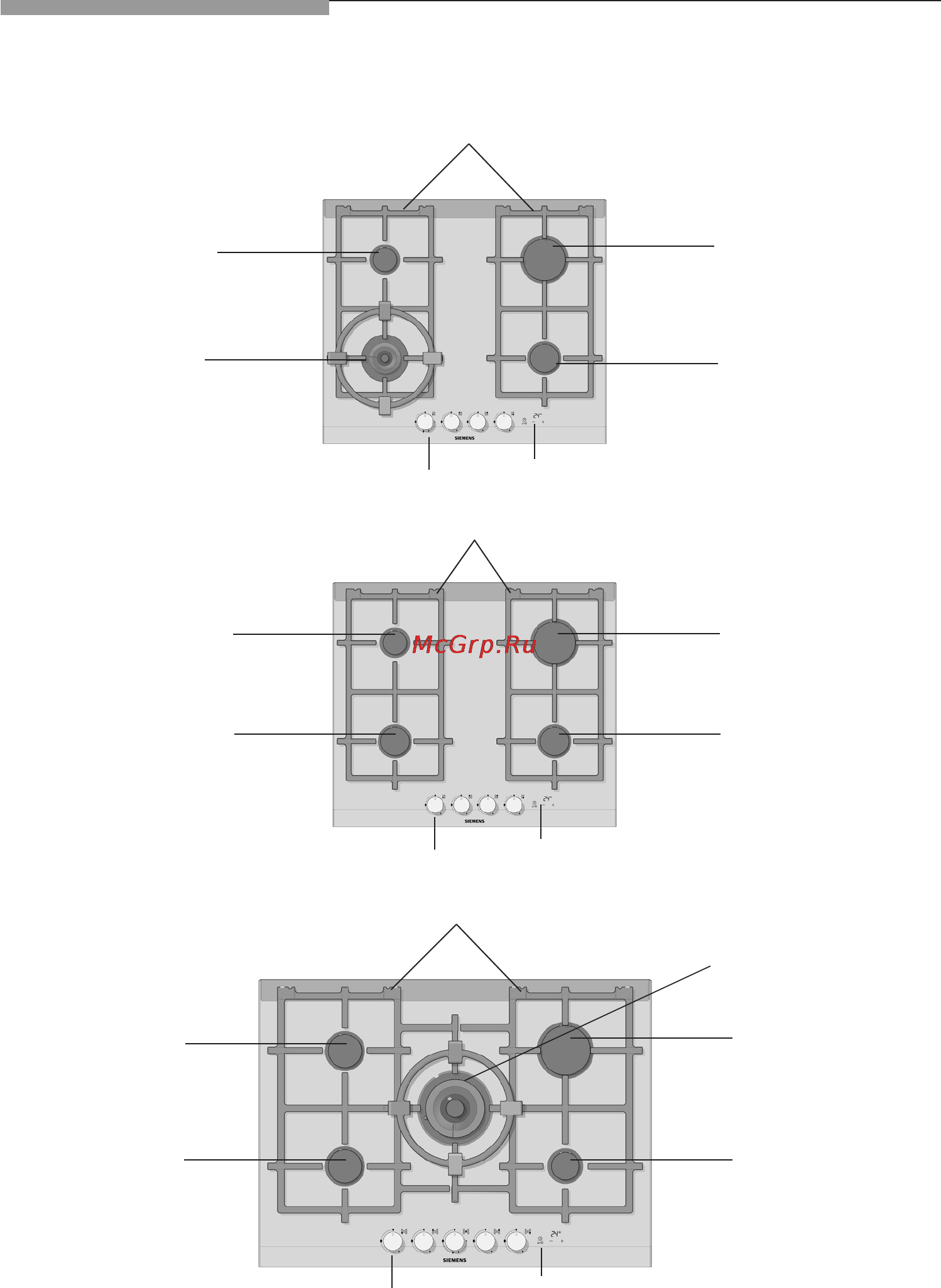 Siemens ER626PT90E [6/21] Ваша новая варочная панель
