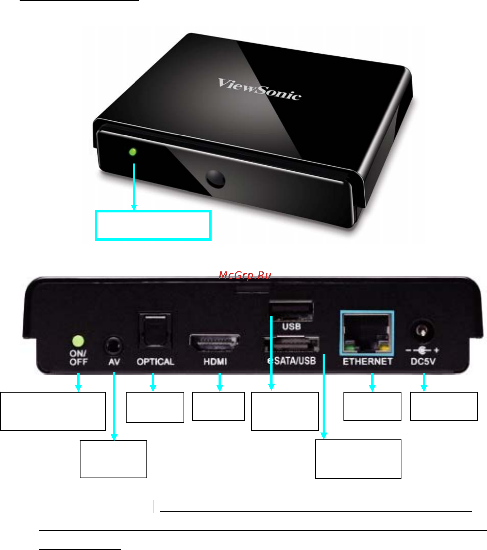 Viewsonic VMP74 [9/46] Обзор прибора