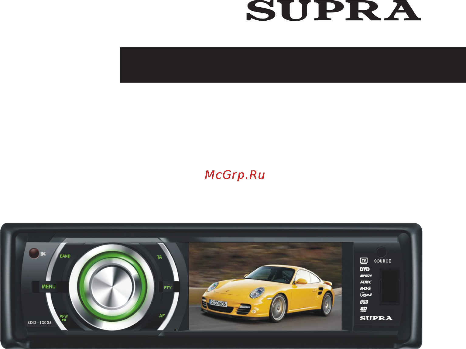 Supra SDD-T3006 Инструкция по эксплуатации онлайн
