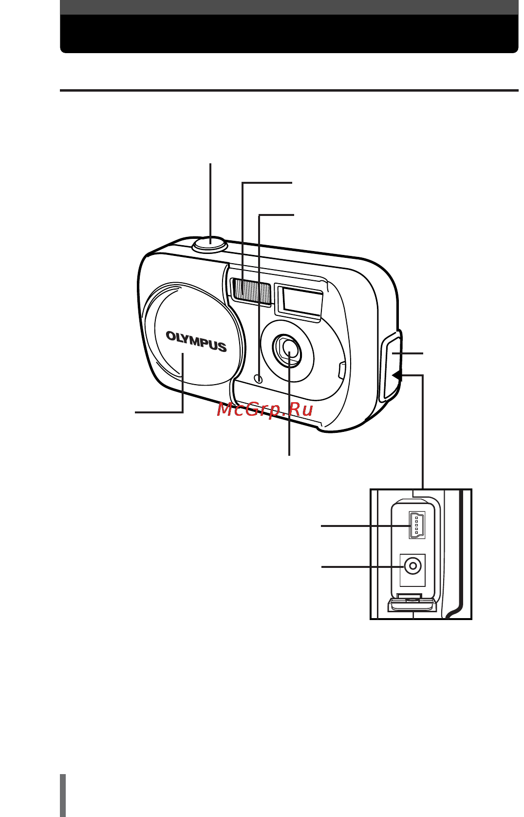 Olympus D-395 [4/44] Подготовка к работе