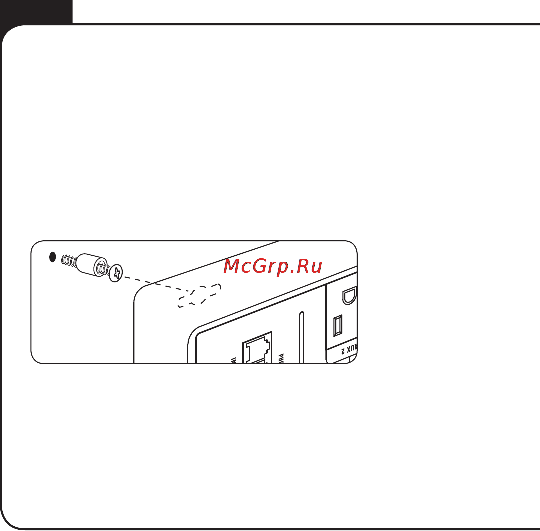 Monster Cable MP HDP 850G DE [13/24] Указания по настенному монтажу