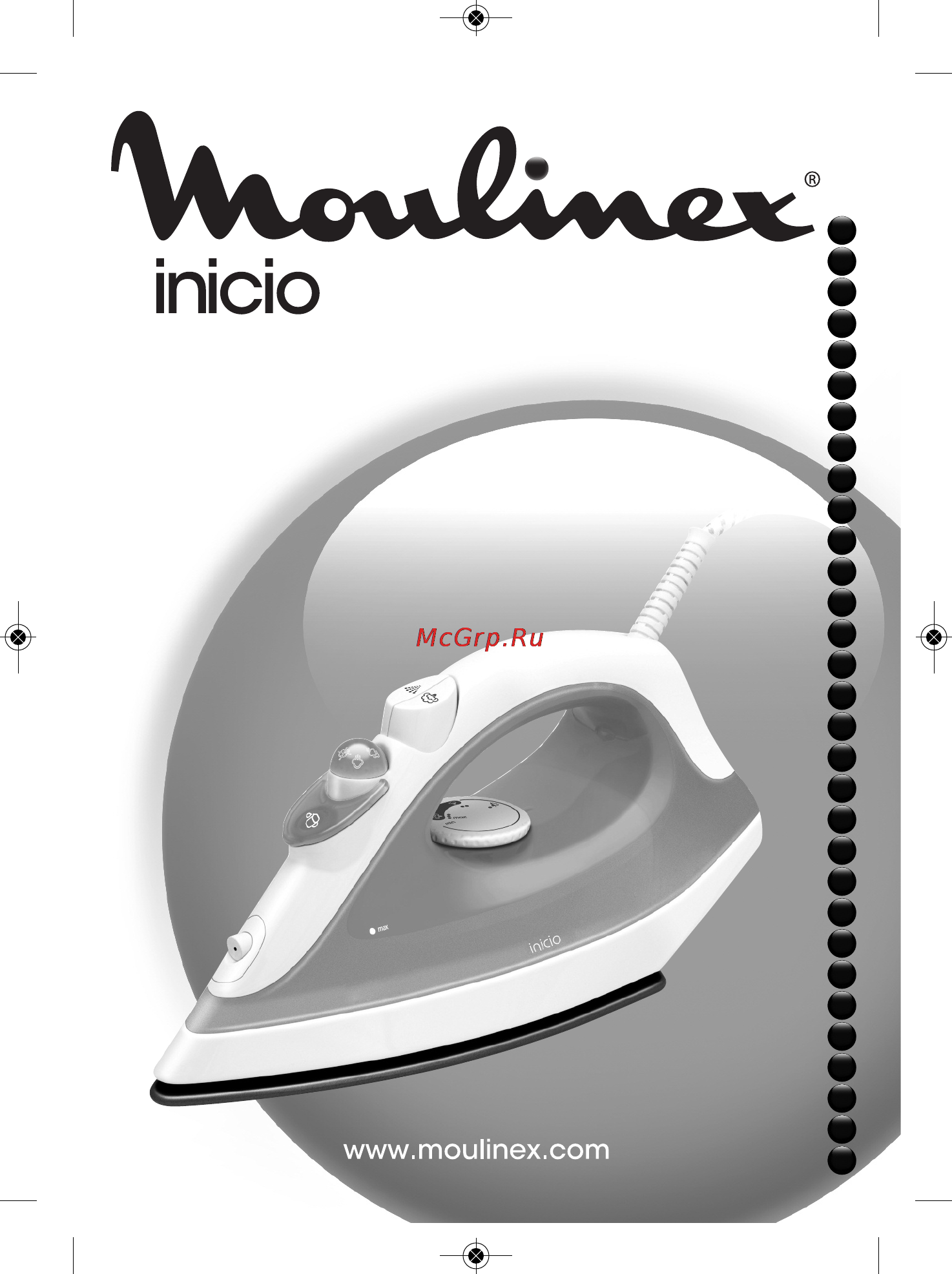 Moulinex IM 1215E1 Инструкция по эксплуатации онлайн