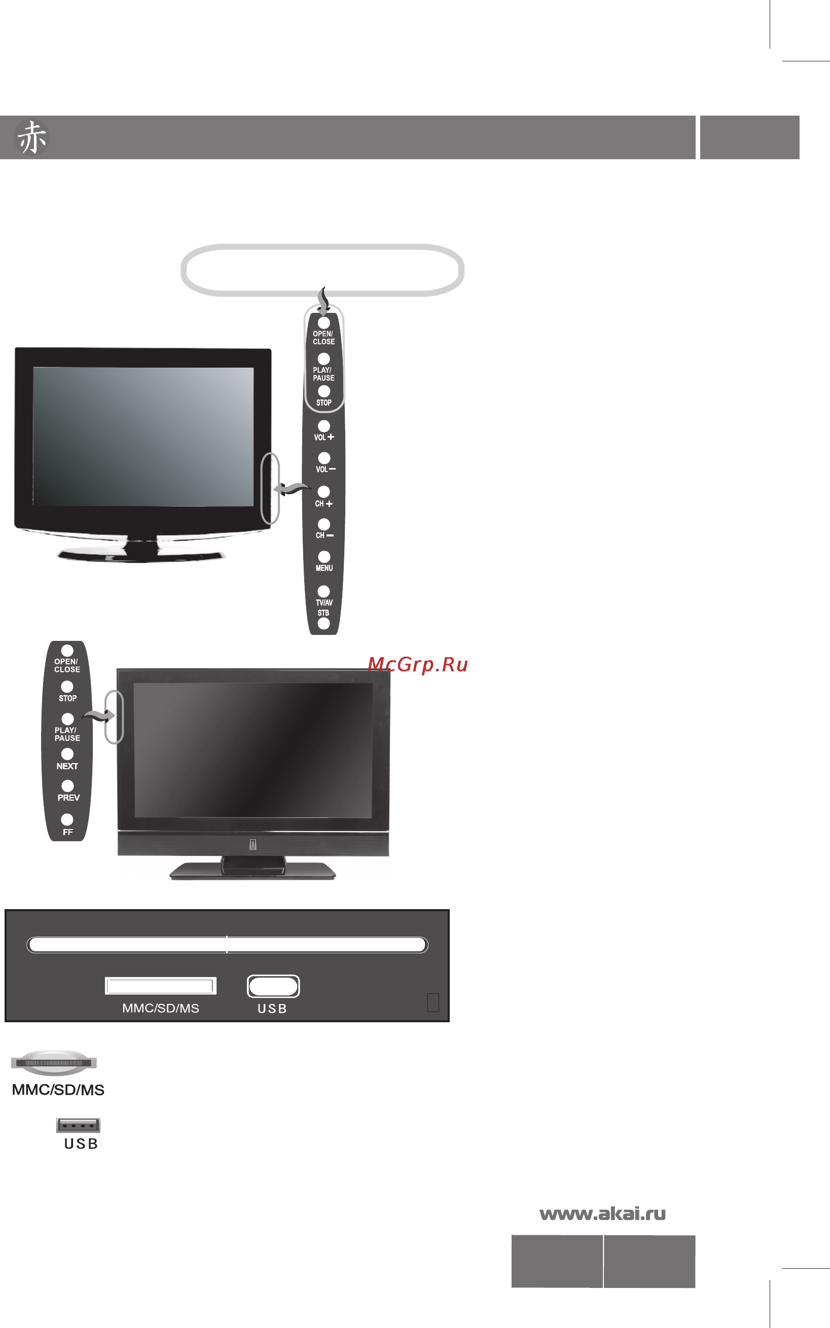 Akai LTC-32R5W4HCP [19/29] Управление работой dvd проигрывателя