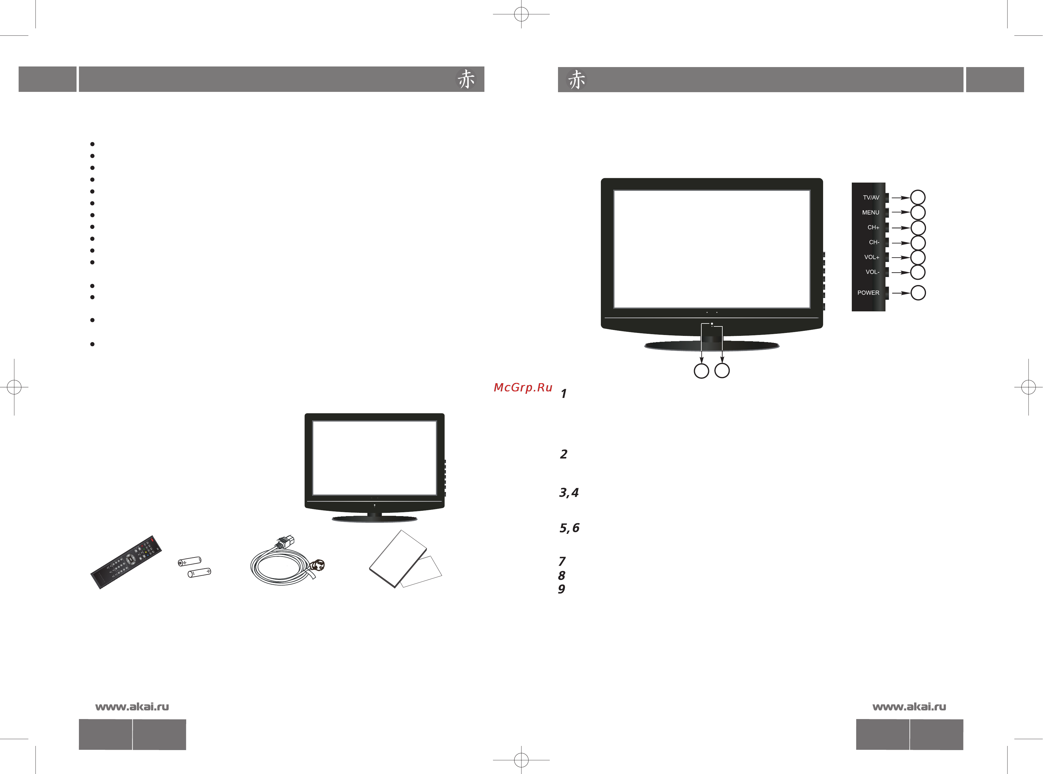 Akai 32PDP-501P [3/10] Рэ 02 pdp pdf