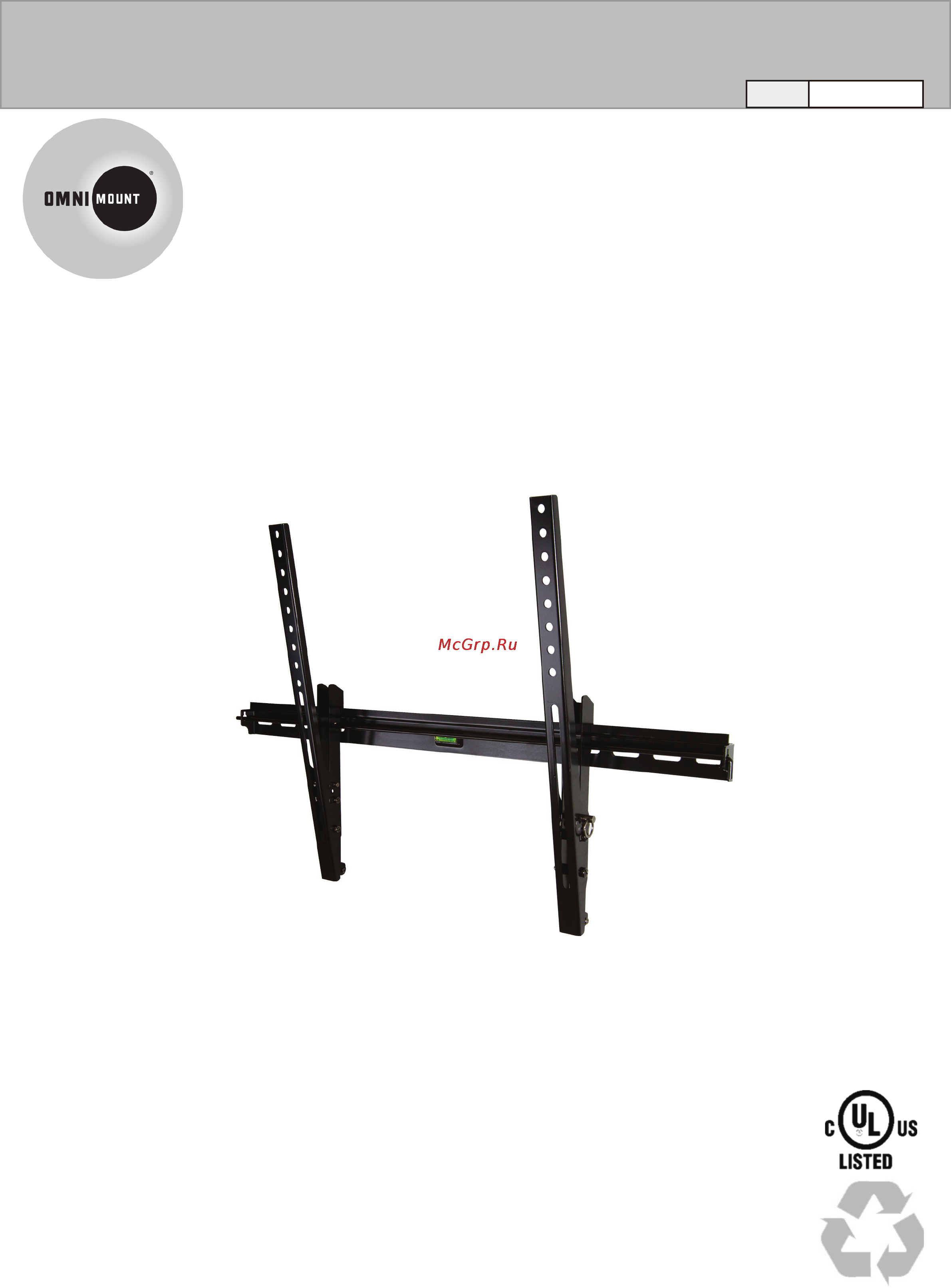 Omnimount OC150T Инструкция по эксплуатации онлайн