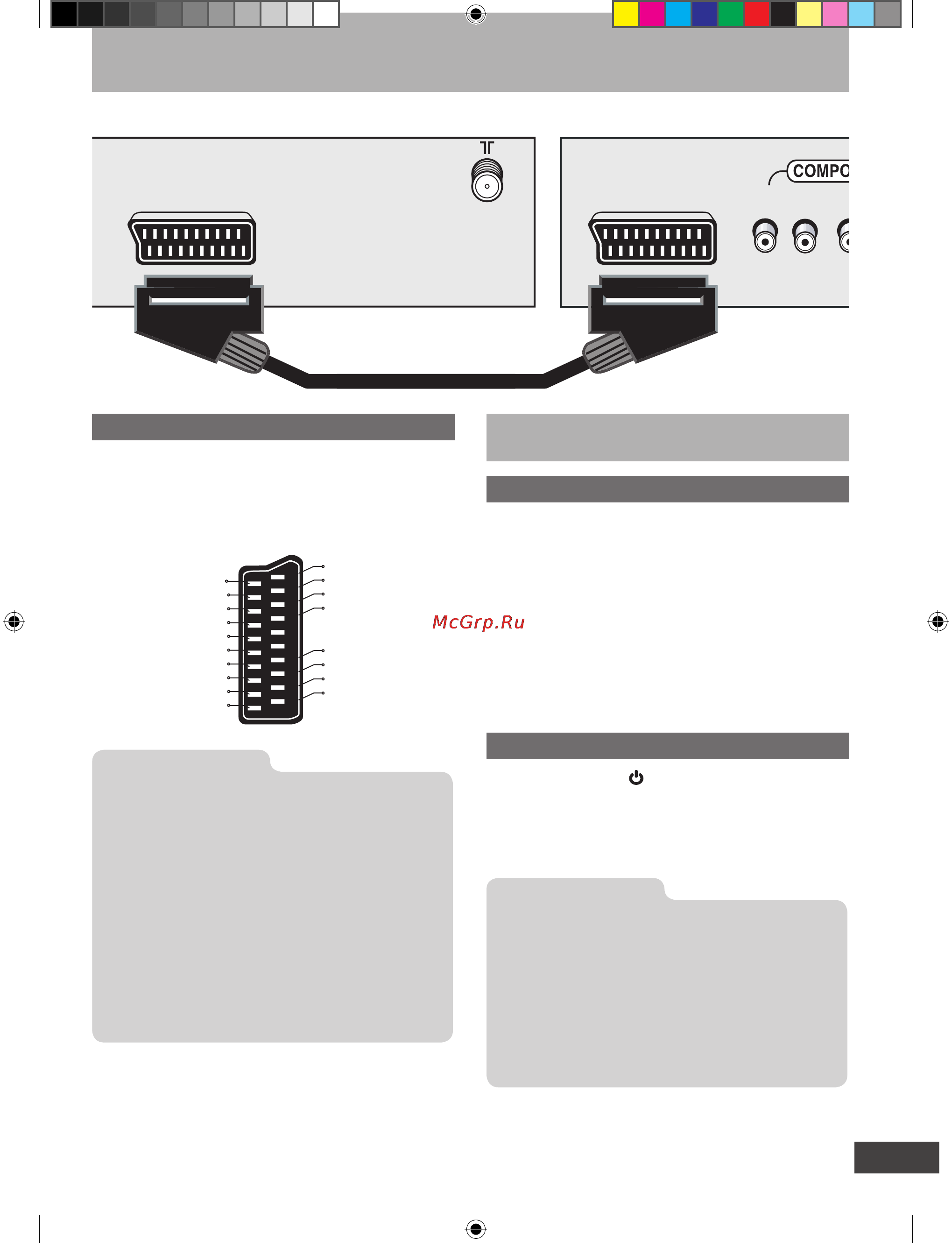 Akai 21CT06FS [10/17] Scart in out