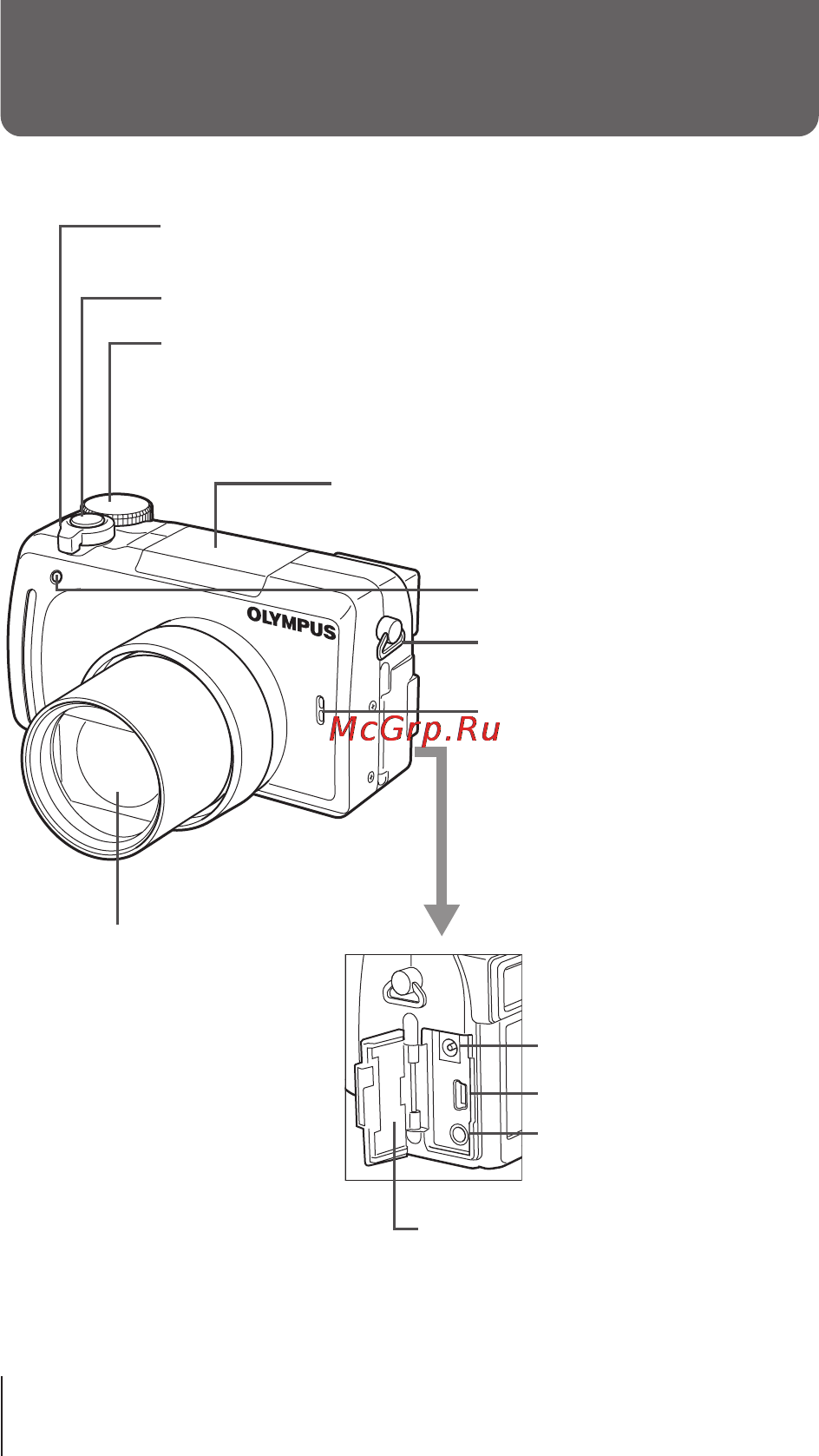 Olympus C-760 Ultra Zoom [4/56] Подготовка к работе