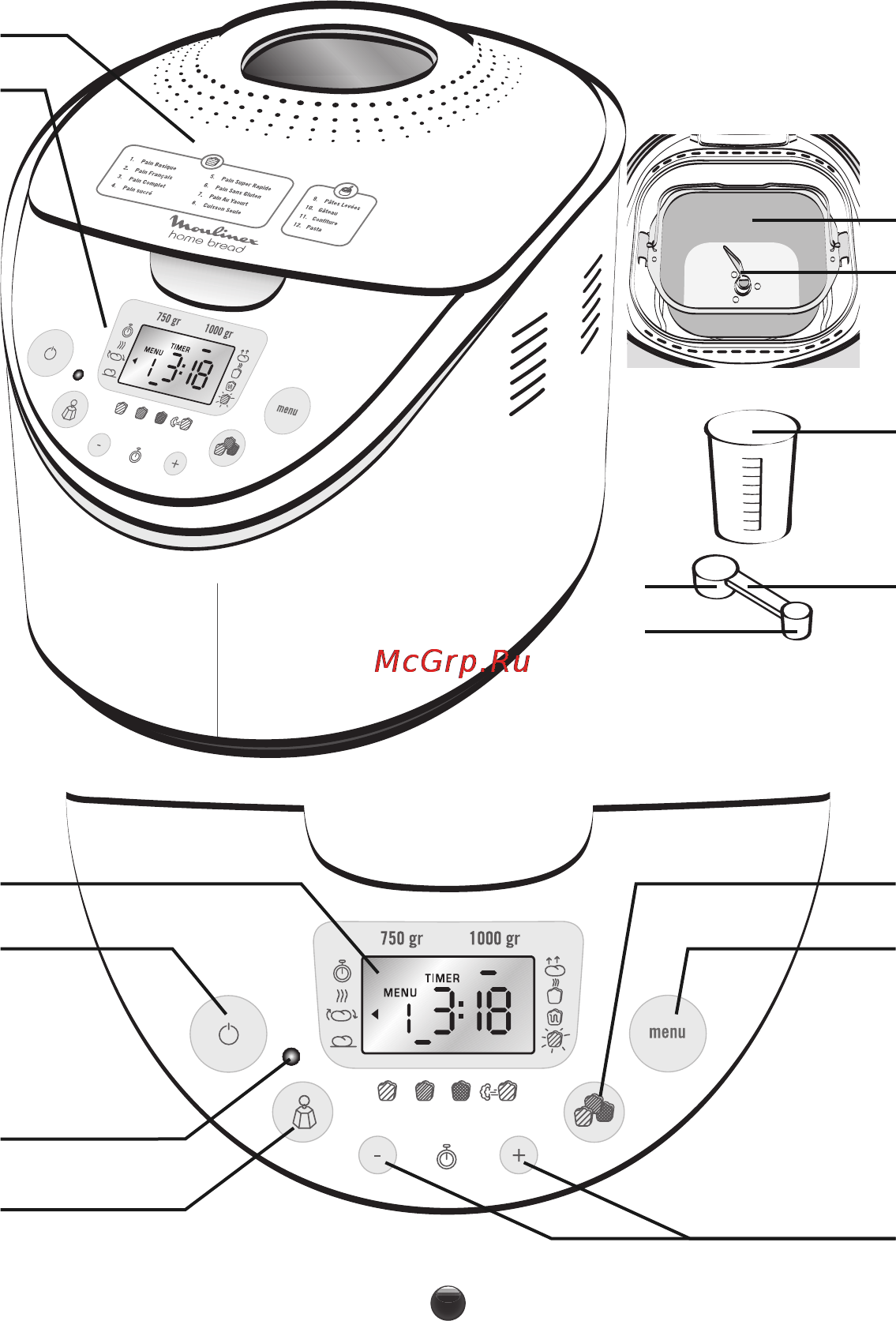 Moulinex OW302230IX Инструкция по эксплуатации онлайн [2/18] 26772