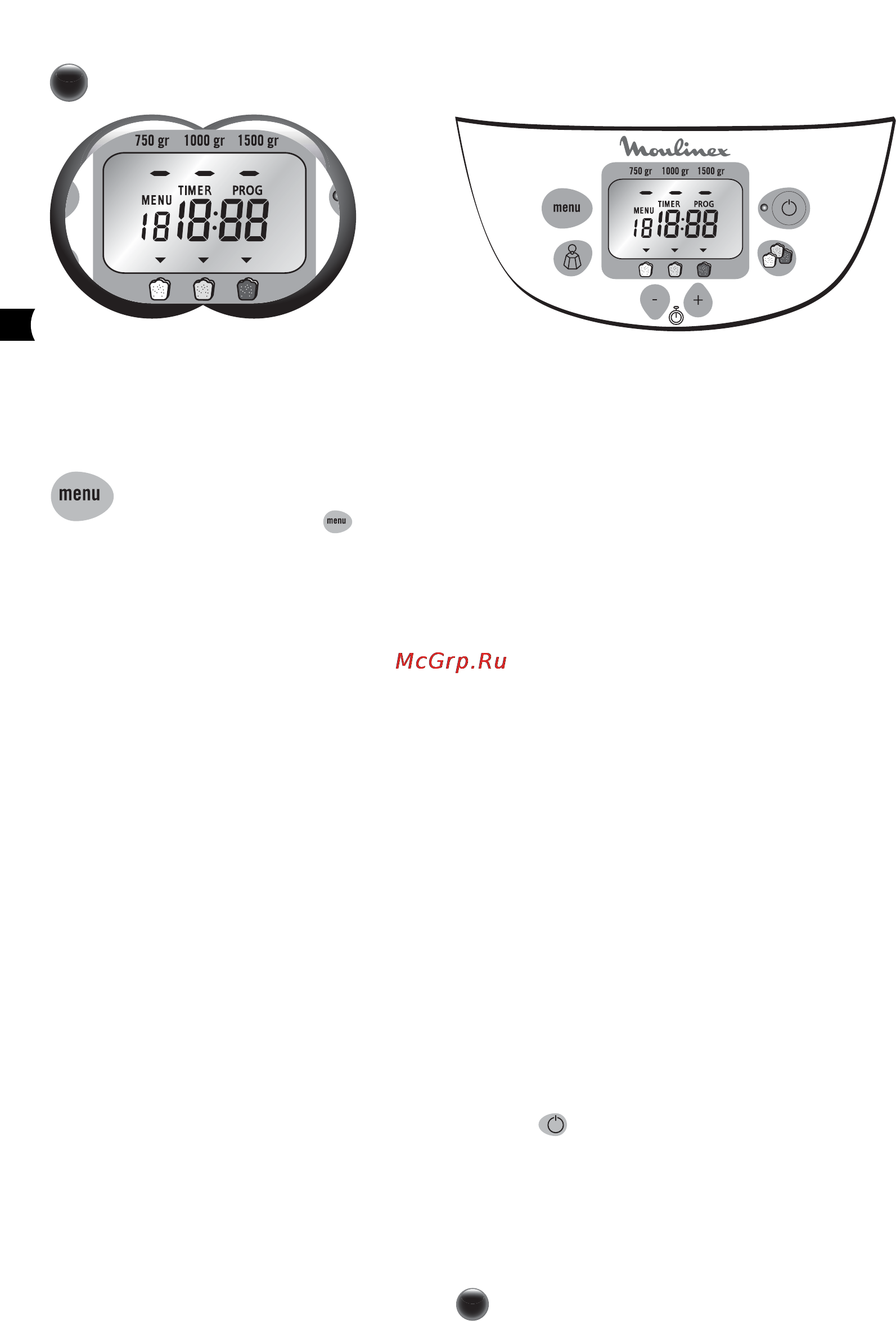Moulinex OW502430 [7/53] Выбор программы