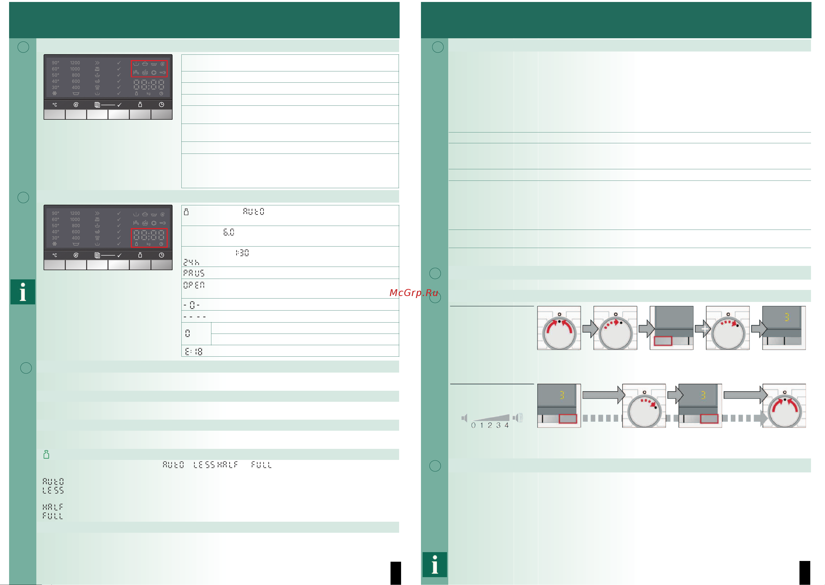 Siemens WS 10M441 OE [5/10] Время до окончания