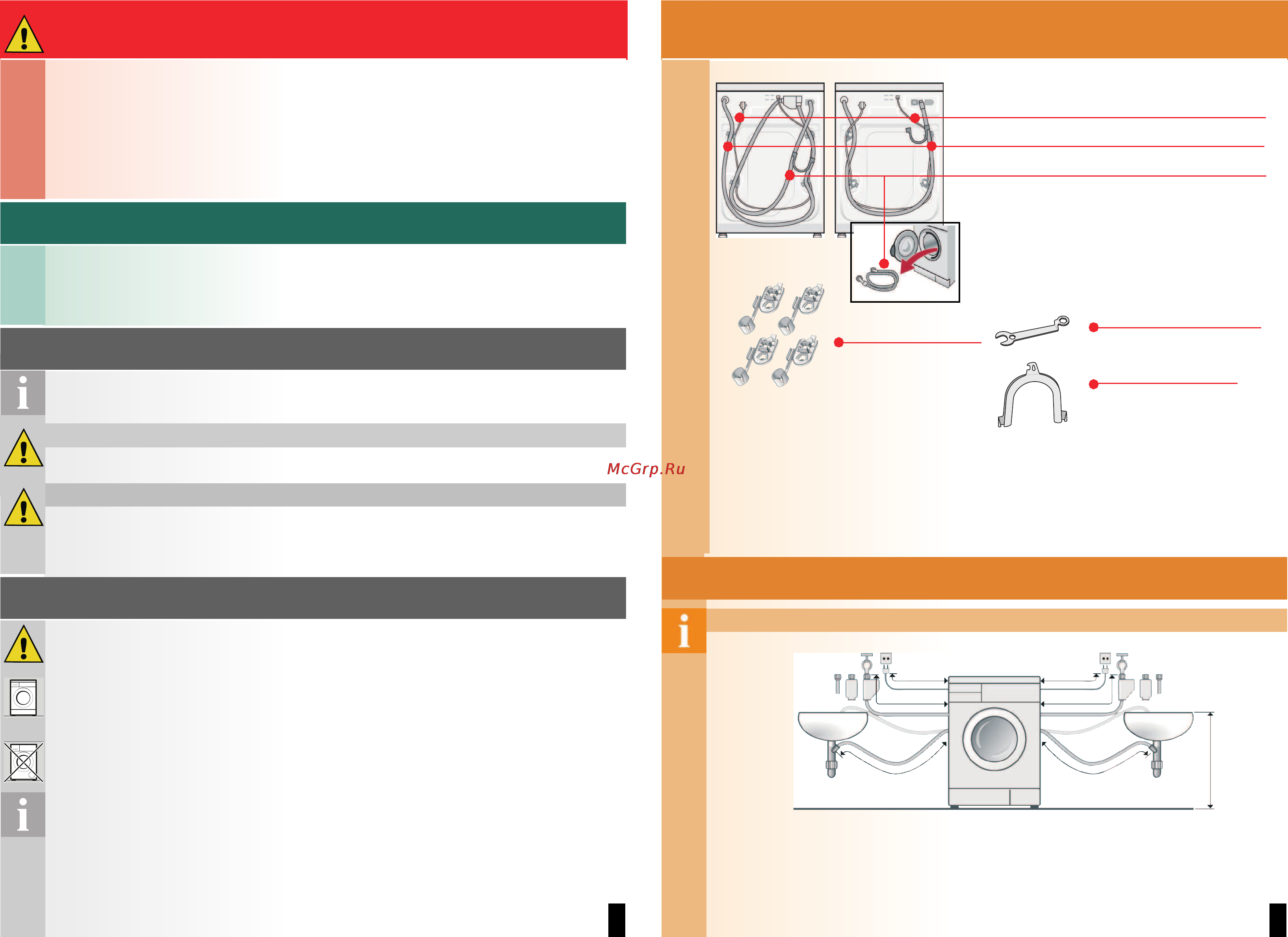 Siemens WM14P360DN [3/6] Safety instructions