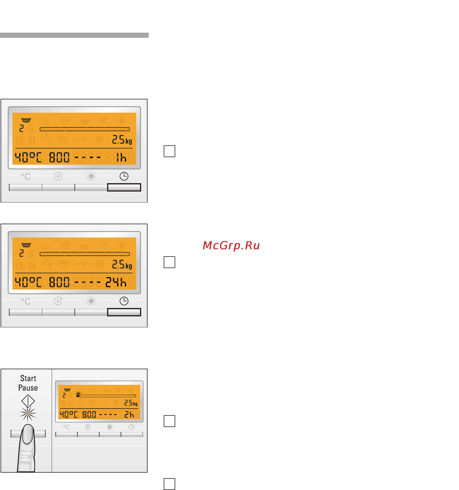 Siemens WD12D520 [33/63] Finish in time