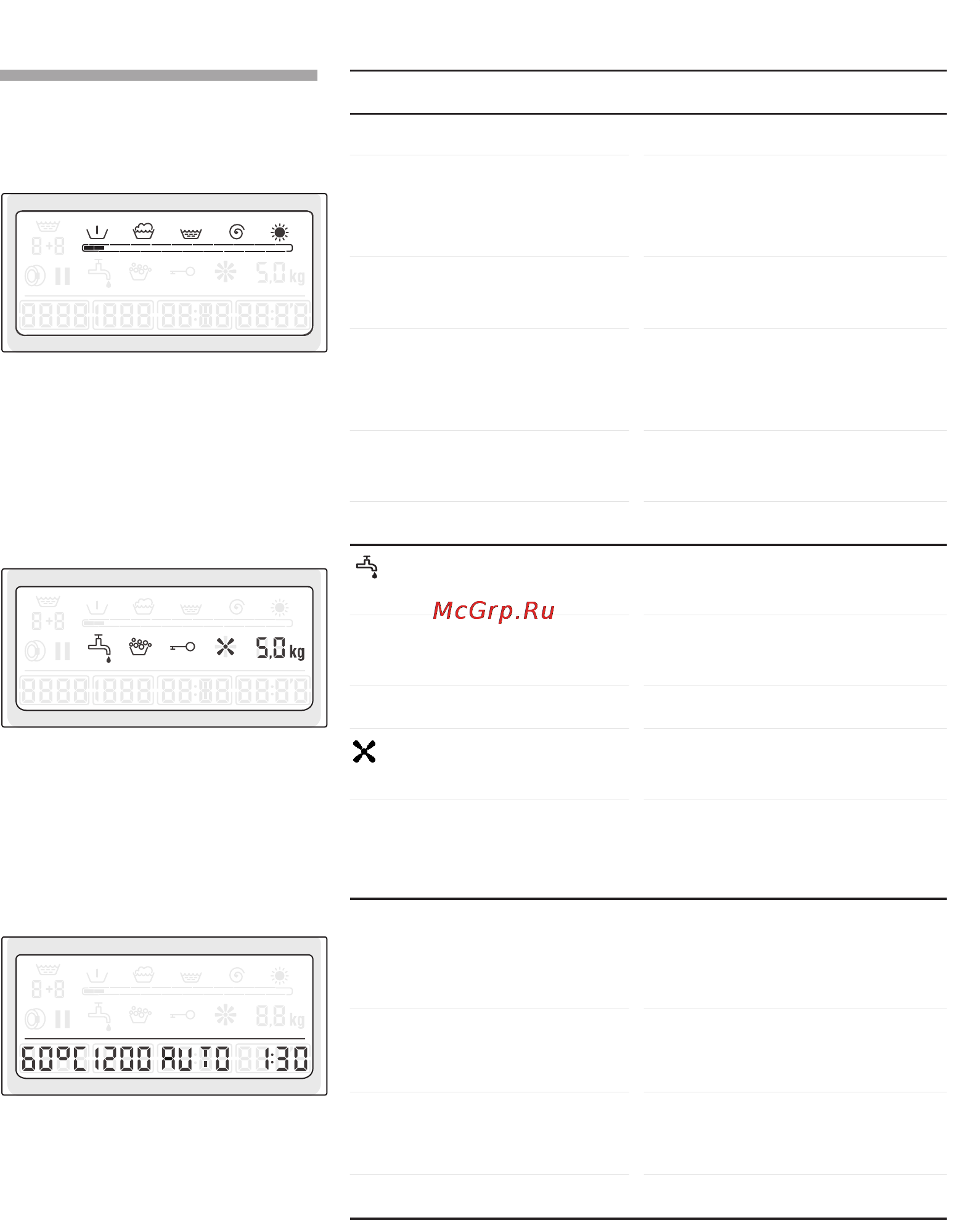 Siemens WD12D520 [9/63] A x 5 kg
