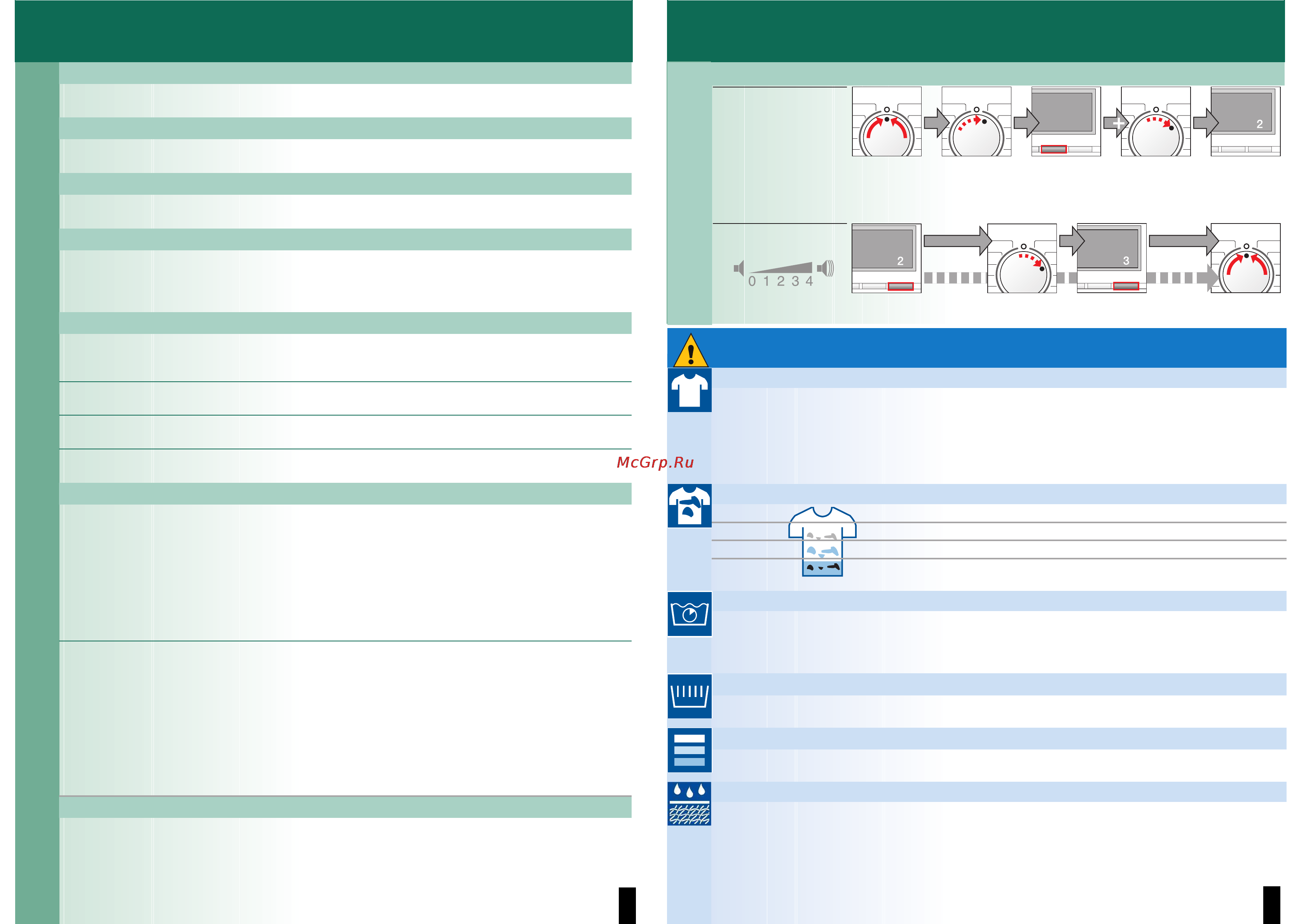 Siemens WM12E464 [5/8] Important information
