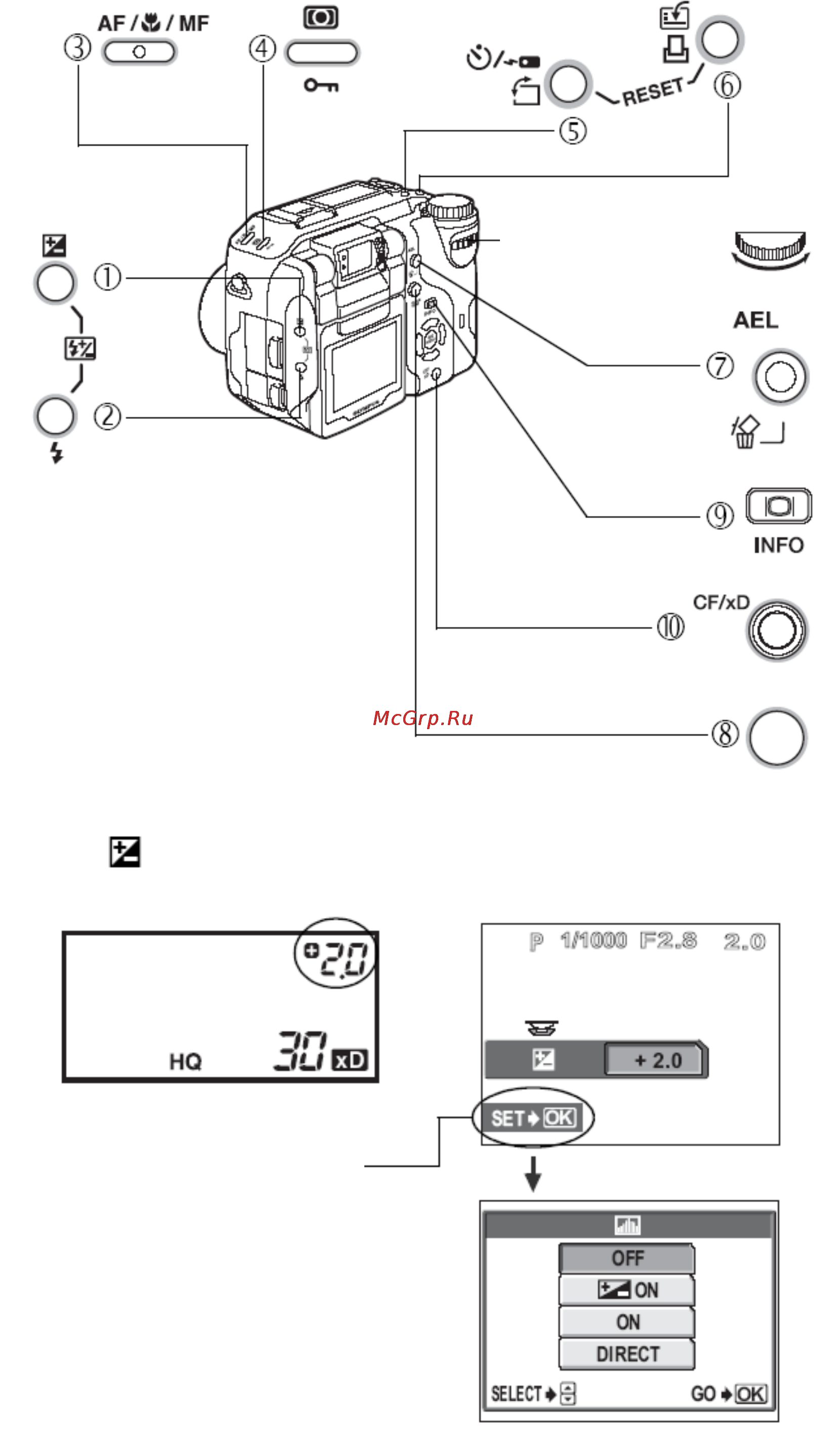 Olympus C-7070 Wide Zoom Инструкция по эксплуатации онлайн [14/198] 26899