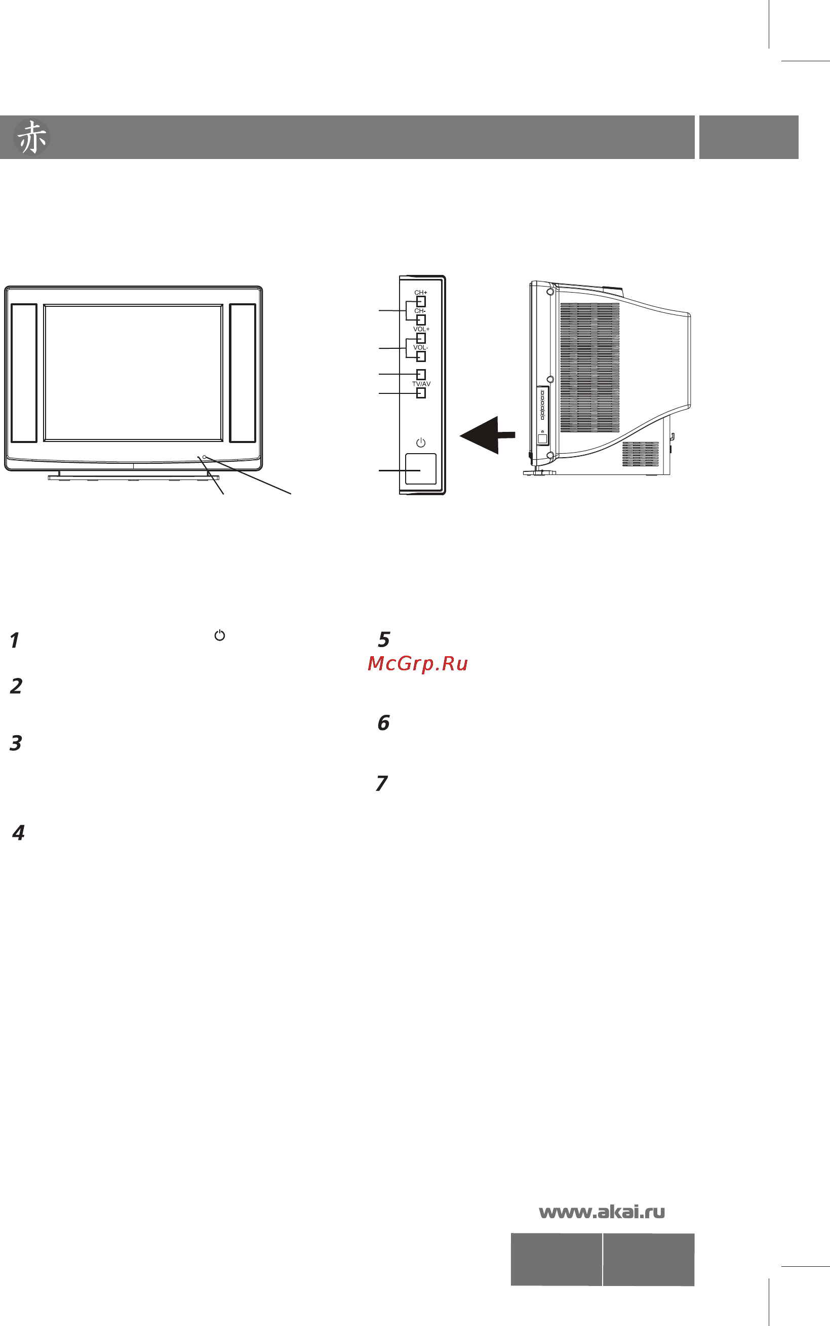 Akai 21CTU80BB [5/19] Crt21 29uslim