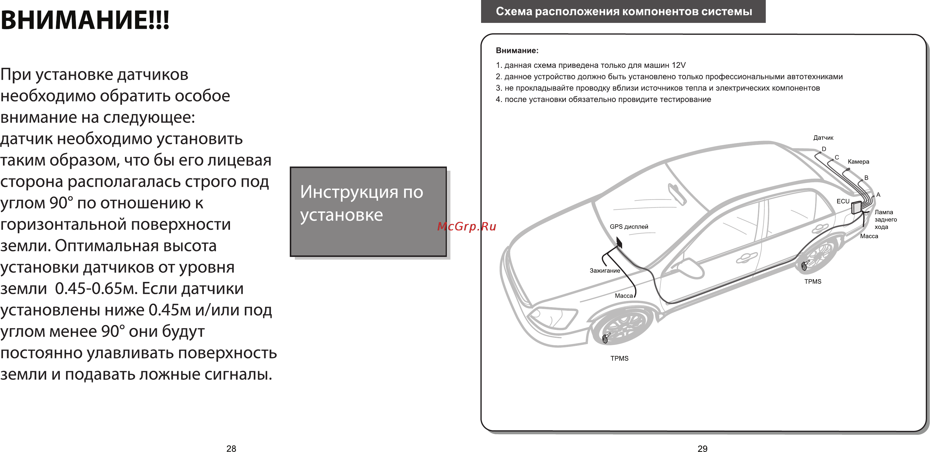 Parkmaster All-in-One [16/20] Инструкция по установке