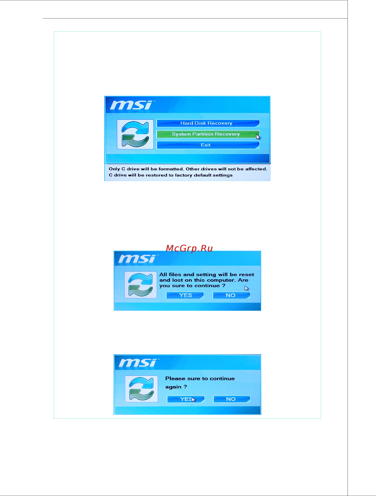 MSI AE2260 Black Инструкция по эксплуатации онлайн [63/64] 26998